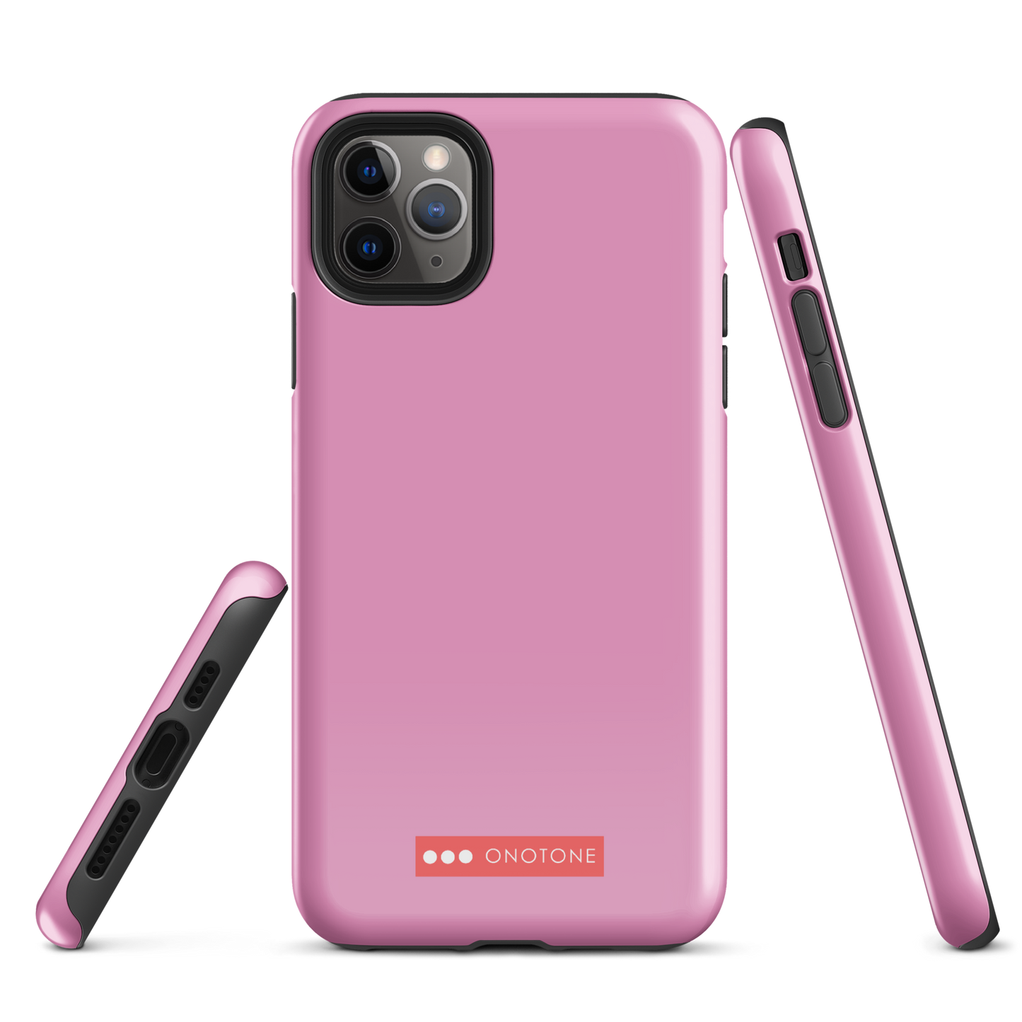 Dual Layer pink iPhone® Case - Pantone® 333