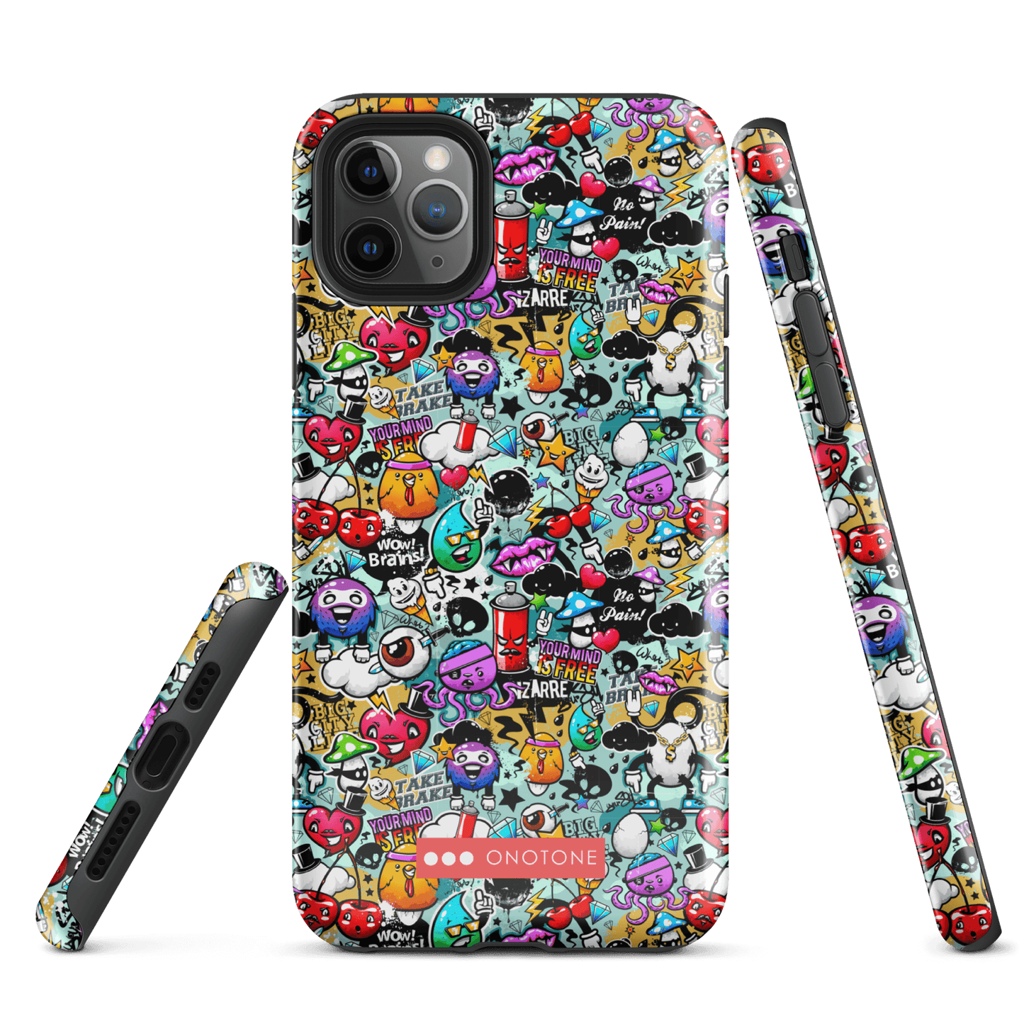 Dual Layer iPhone® Case with Street Art