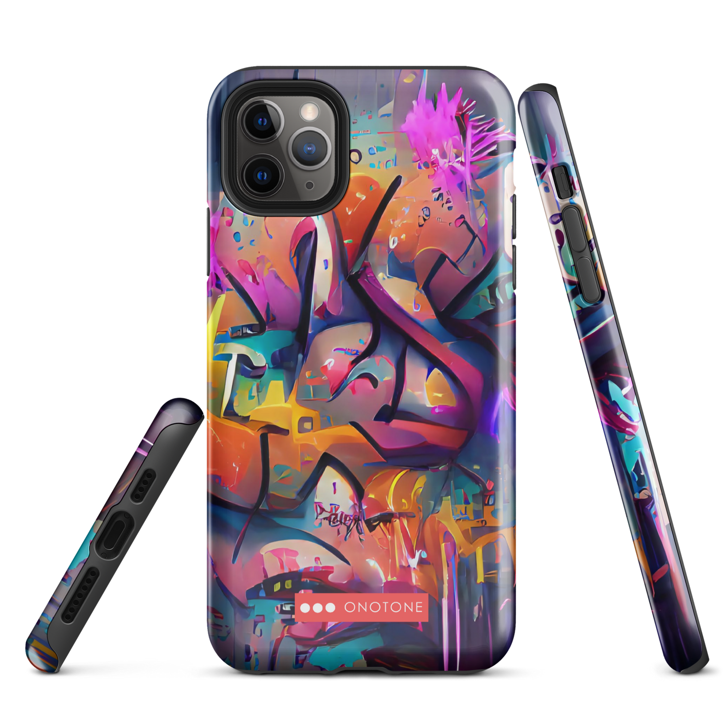 Dual Layer iPhone® Case with Street Art