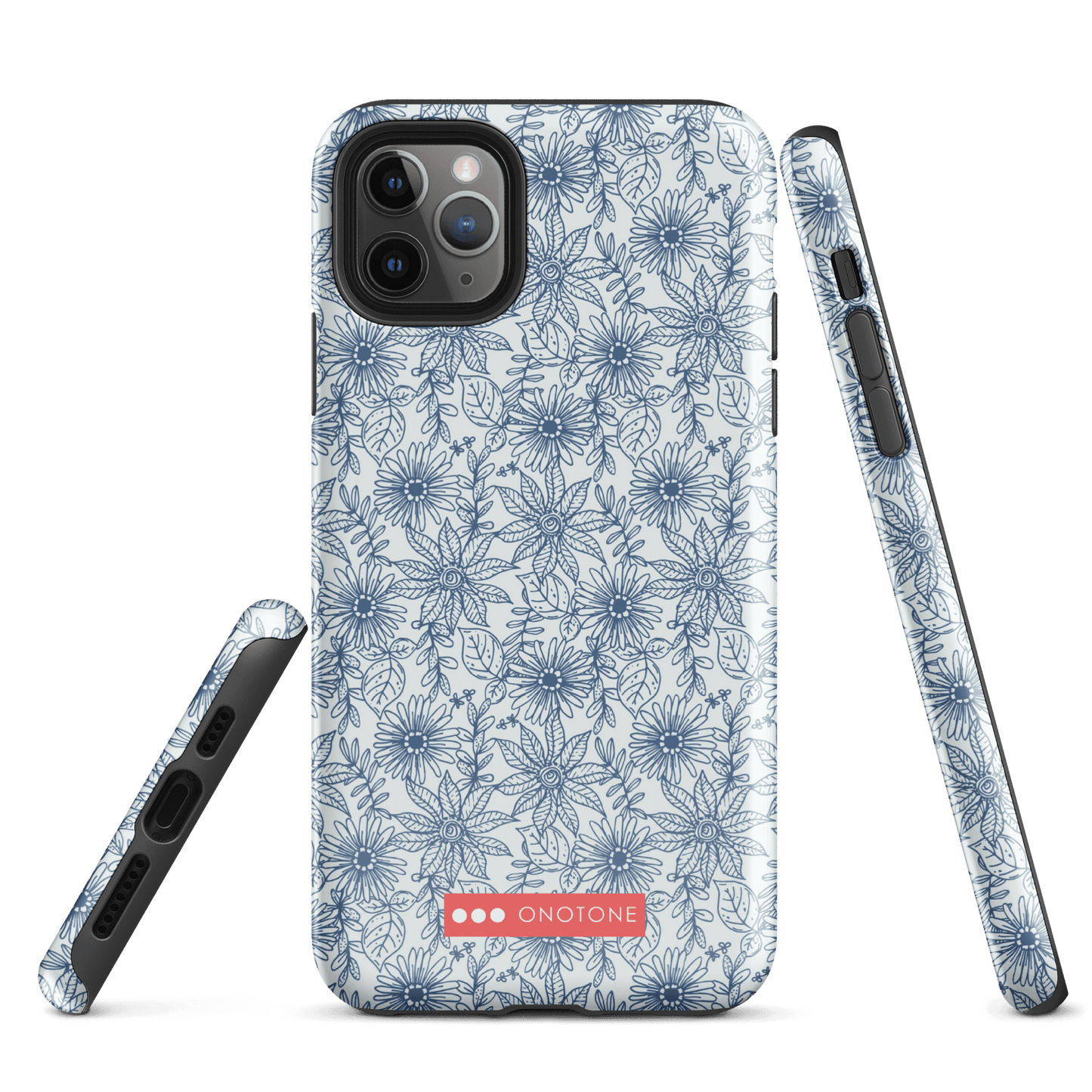 Japanese design indigo iPhone® Case (IND-041)