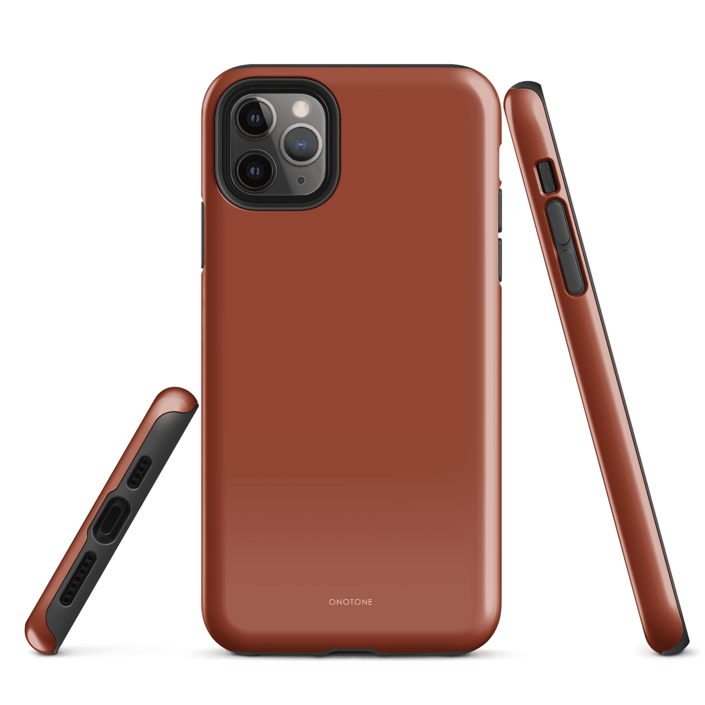 Solid Color brown iPhone® Case - Pantone® 174