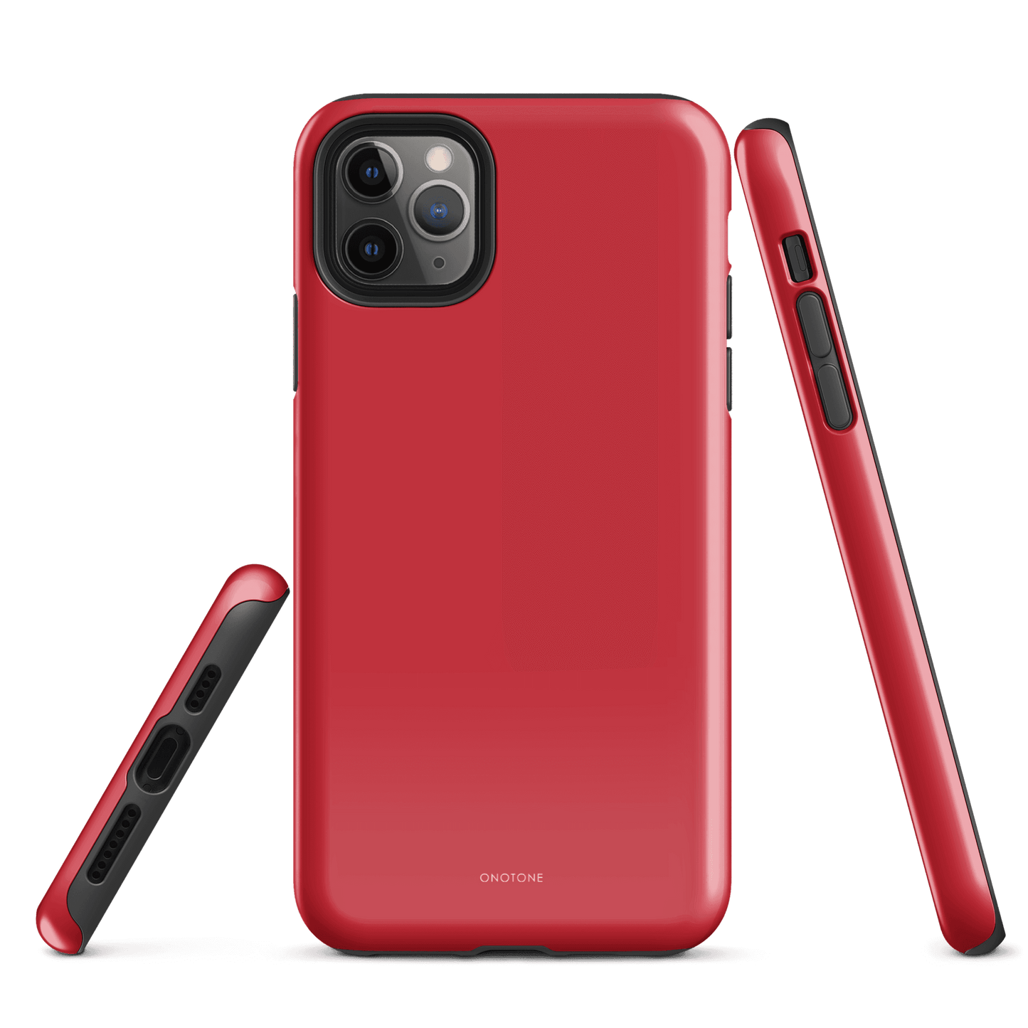 Solid Color red iPhone® Case - Pantone® 186