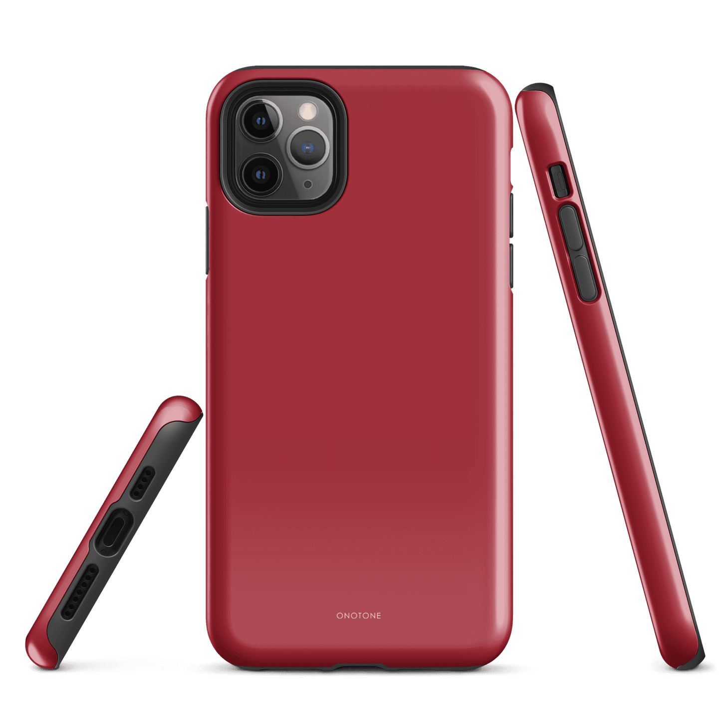 Solid Color red iPhone® Case - Pantone® 187