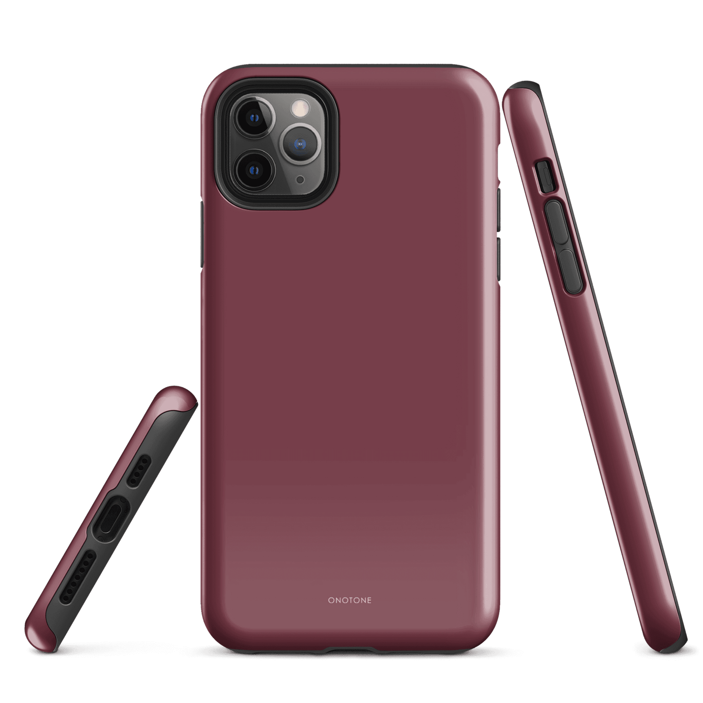 Solid Color red iPhone® Case - Pantone® 195