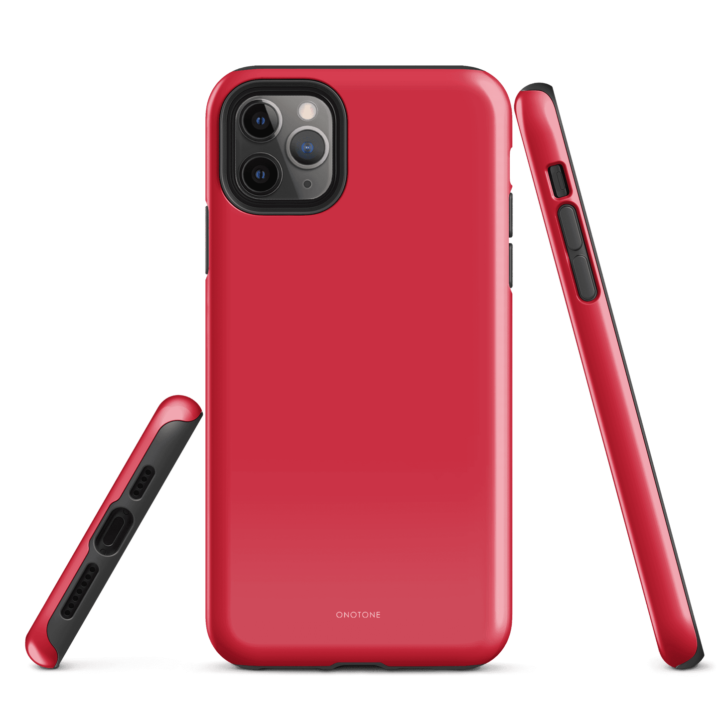 Solid Color red iPhone® Case - Pantone® 199