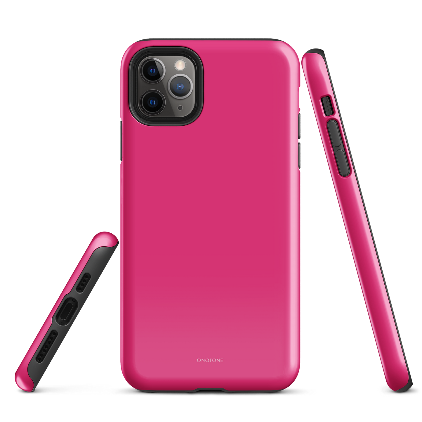 Solid Color pink iPhone® Case - Pantone® 213