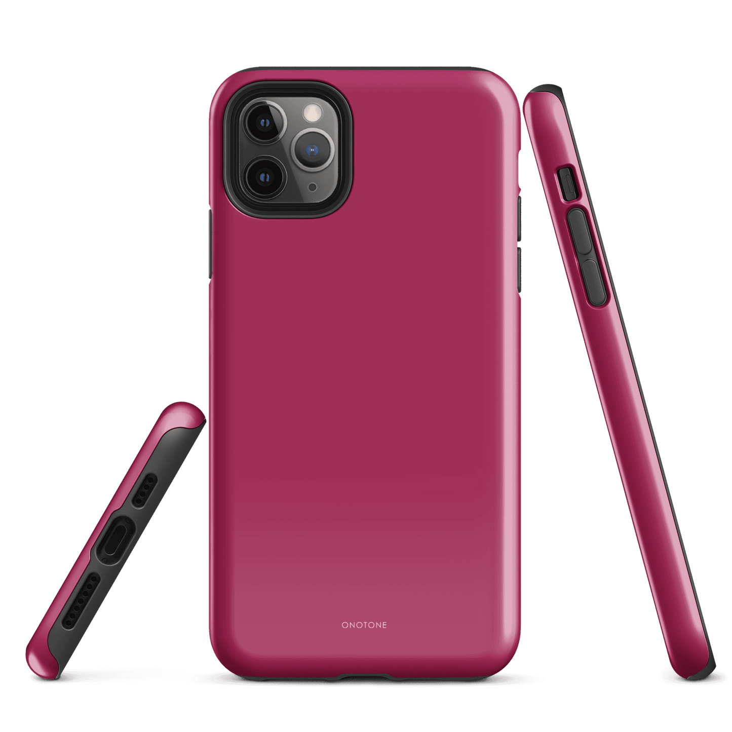 Solid Color pink iPhone® Case - Pantone® 220
