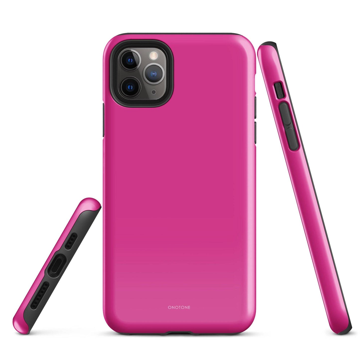 Solid Color hot pink iPhone® Case - Pantone® 225