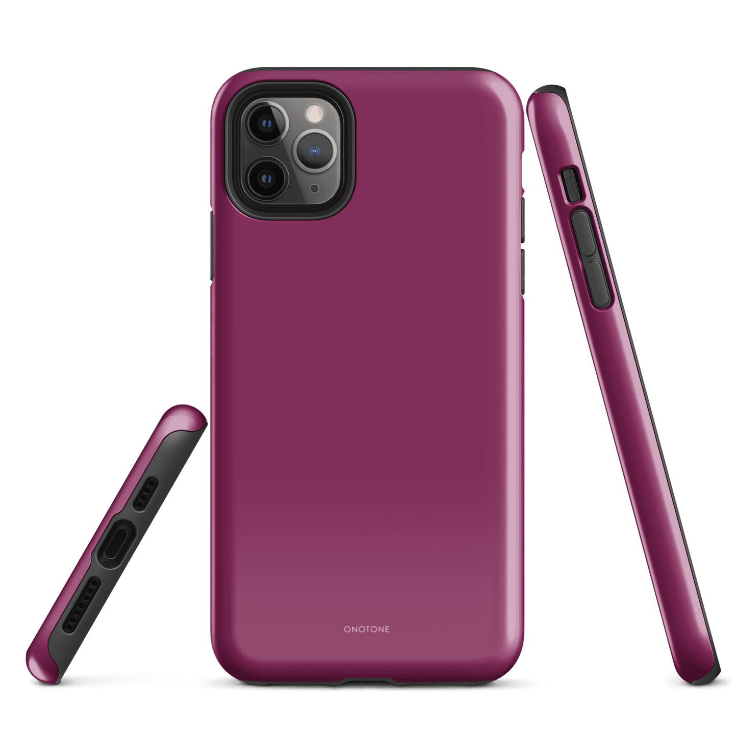 Solid Color purple iPhone® Case - Pantone® 235