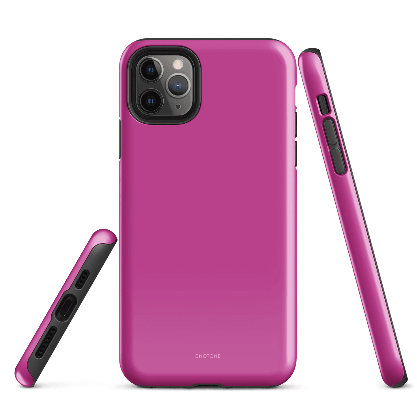 Solid Color pink iPhone® Case - Pantone® 240