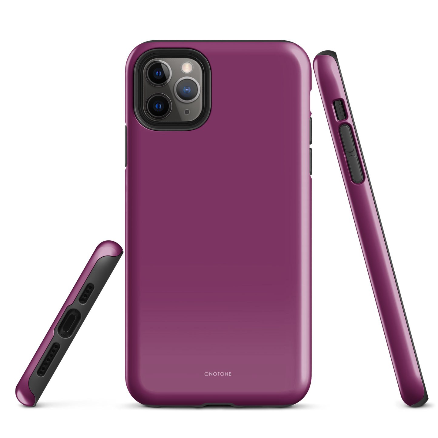 Solid Color purple iPhone® Case - Pantone® 242