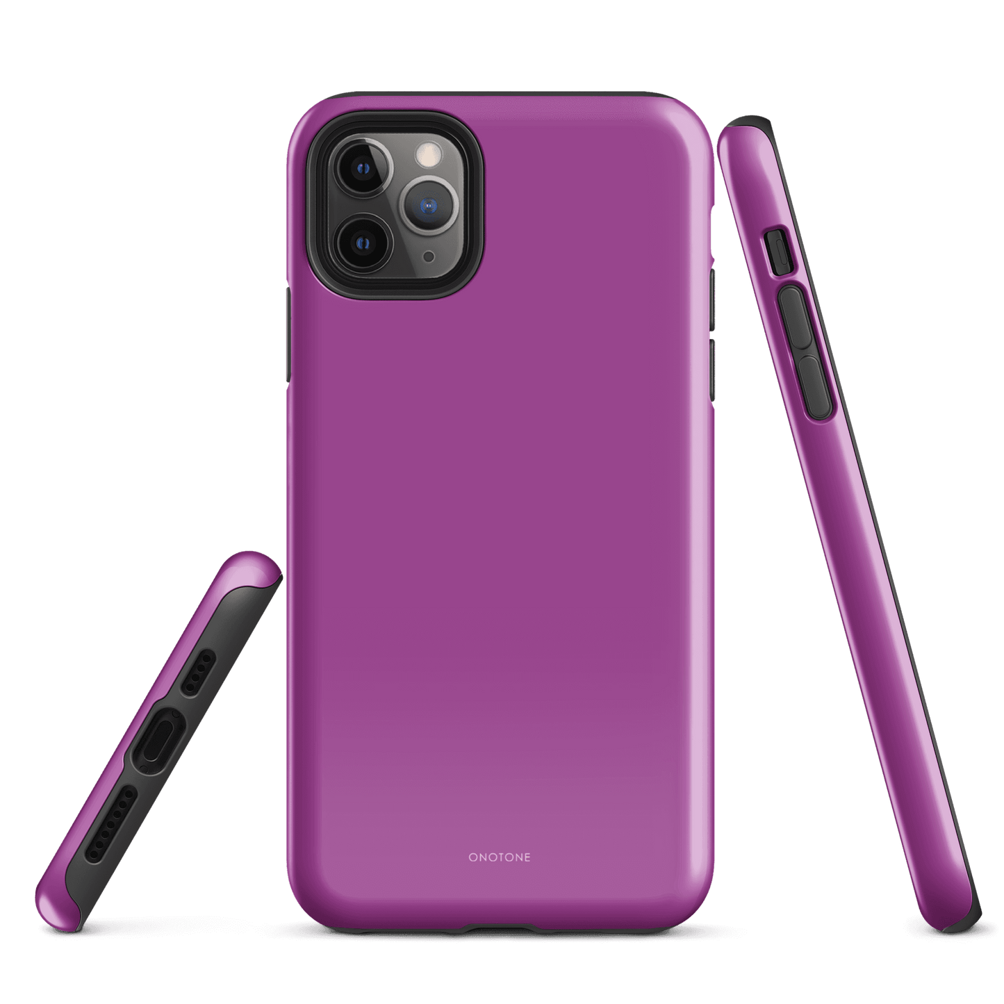Solid Color purple iPhone® Case - Pantone® 253
