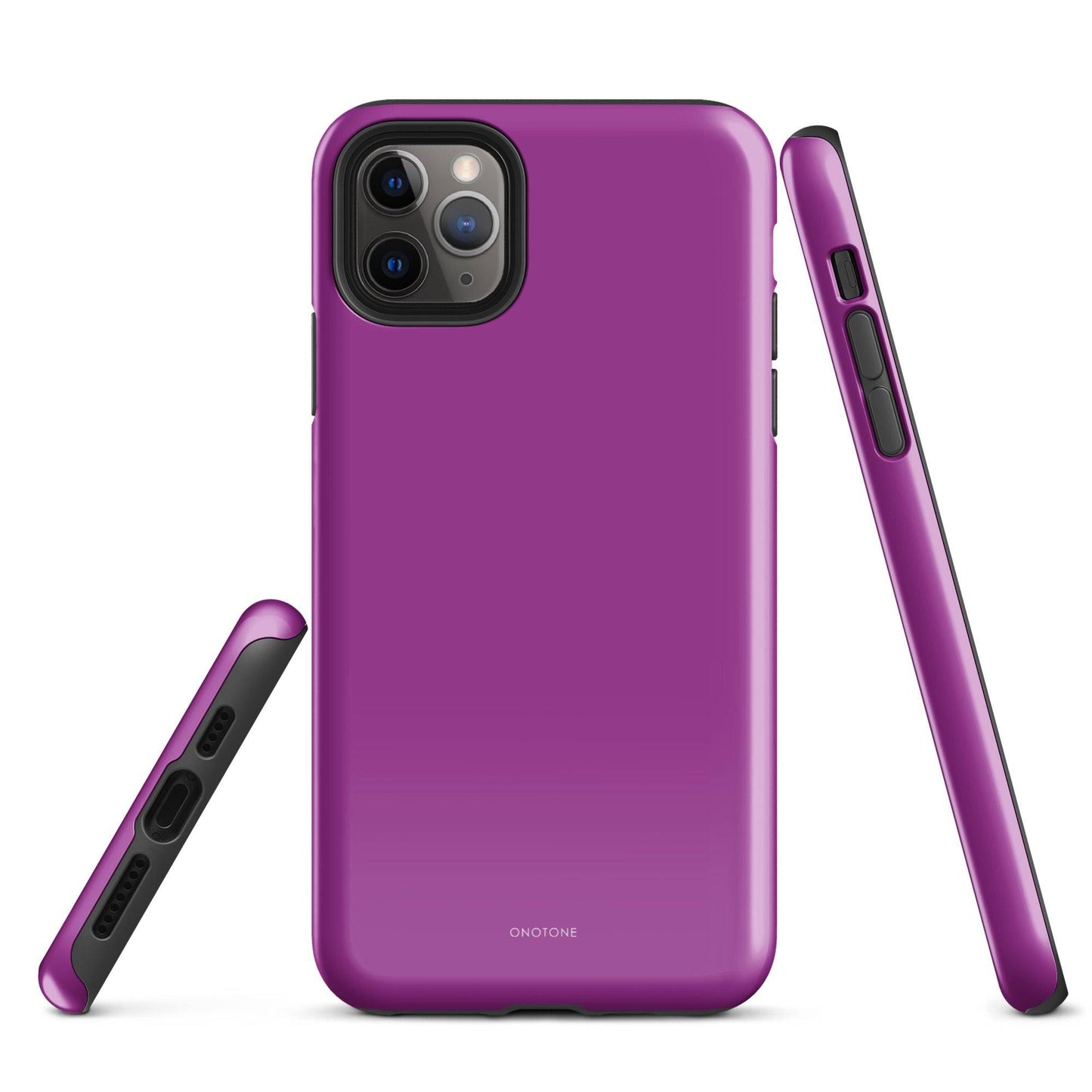 Solid Color purple iPhone® Case - Pantone® 254