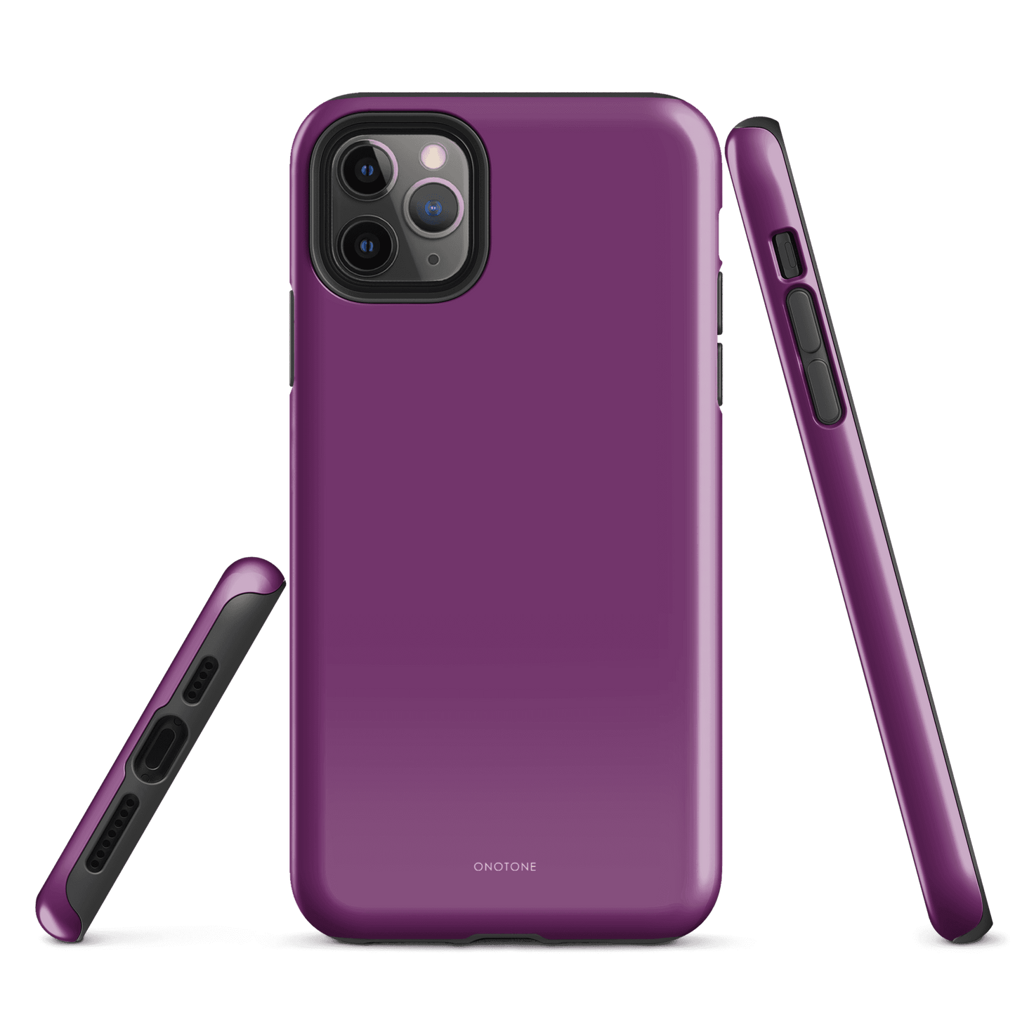 Solid Color purple iPhone® Case - Pantone® 255