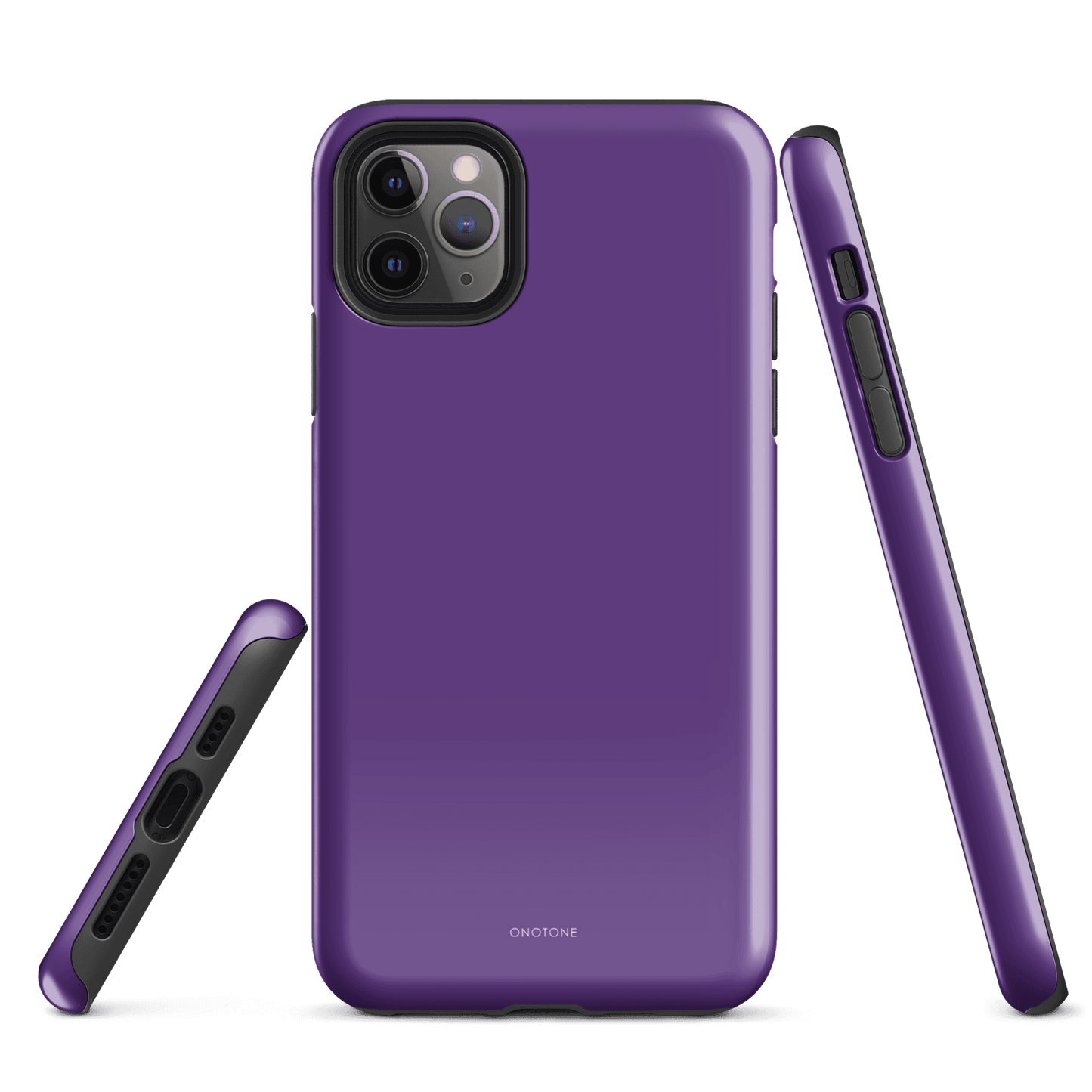 Solid Color purple iPhone® Case - Pantone® 268