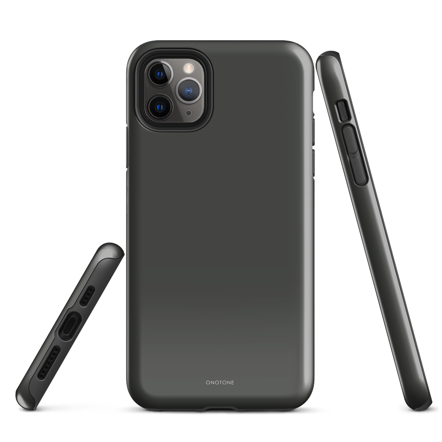 GRAY MINIMALIST IPHONE® CASE - PANTONE® 447