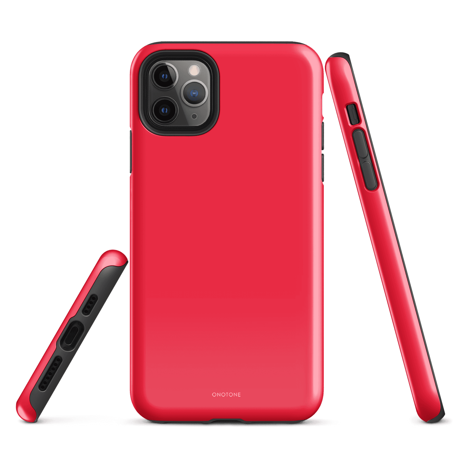 Neon Red iPhone Case
