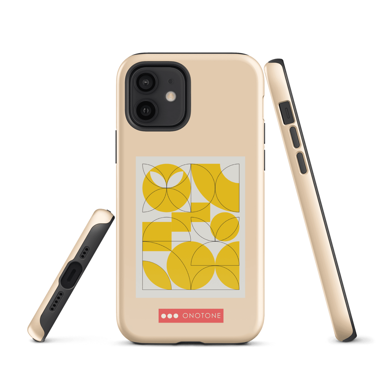 Dual Layer Bauhaus modern iPhone® Case ( MD-3073)