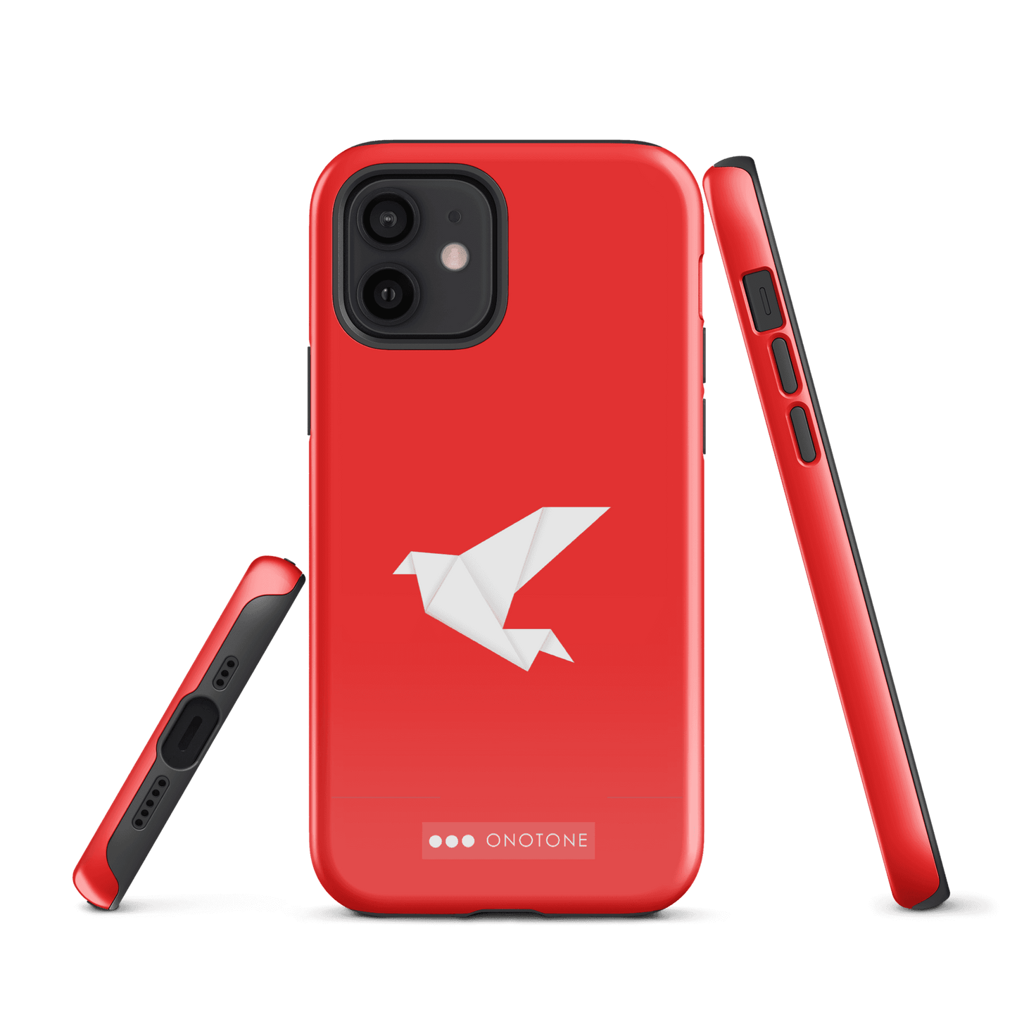 Dual Layer red modern iPhone® Case ( MD-1449)