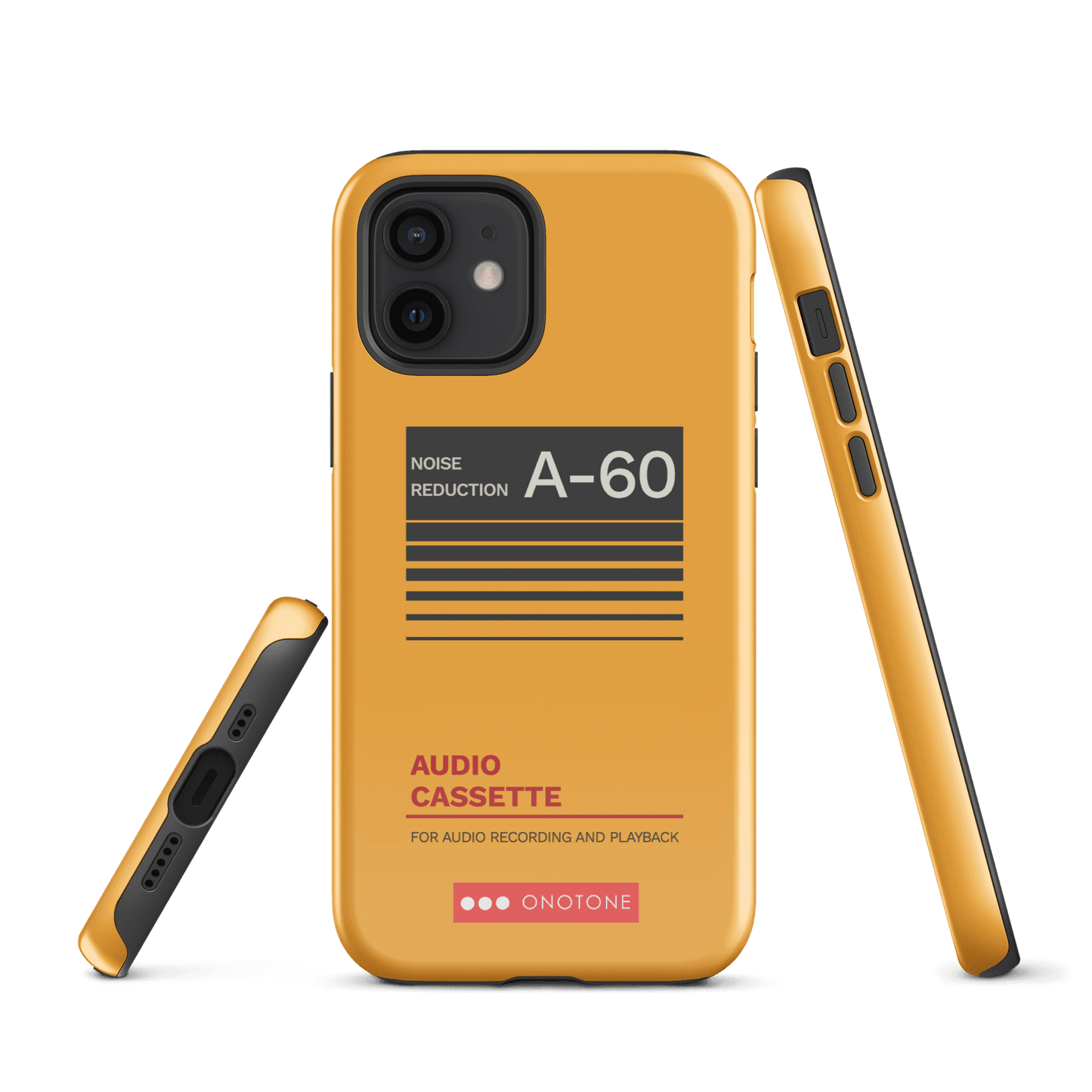 Dual Layer audio casette modern iPhone® Case ( MD-1225)