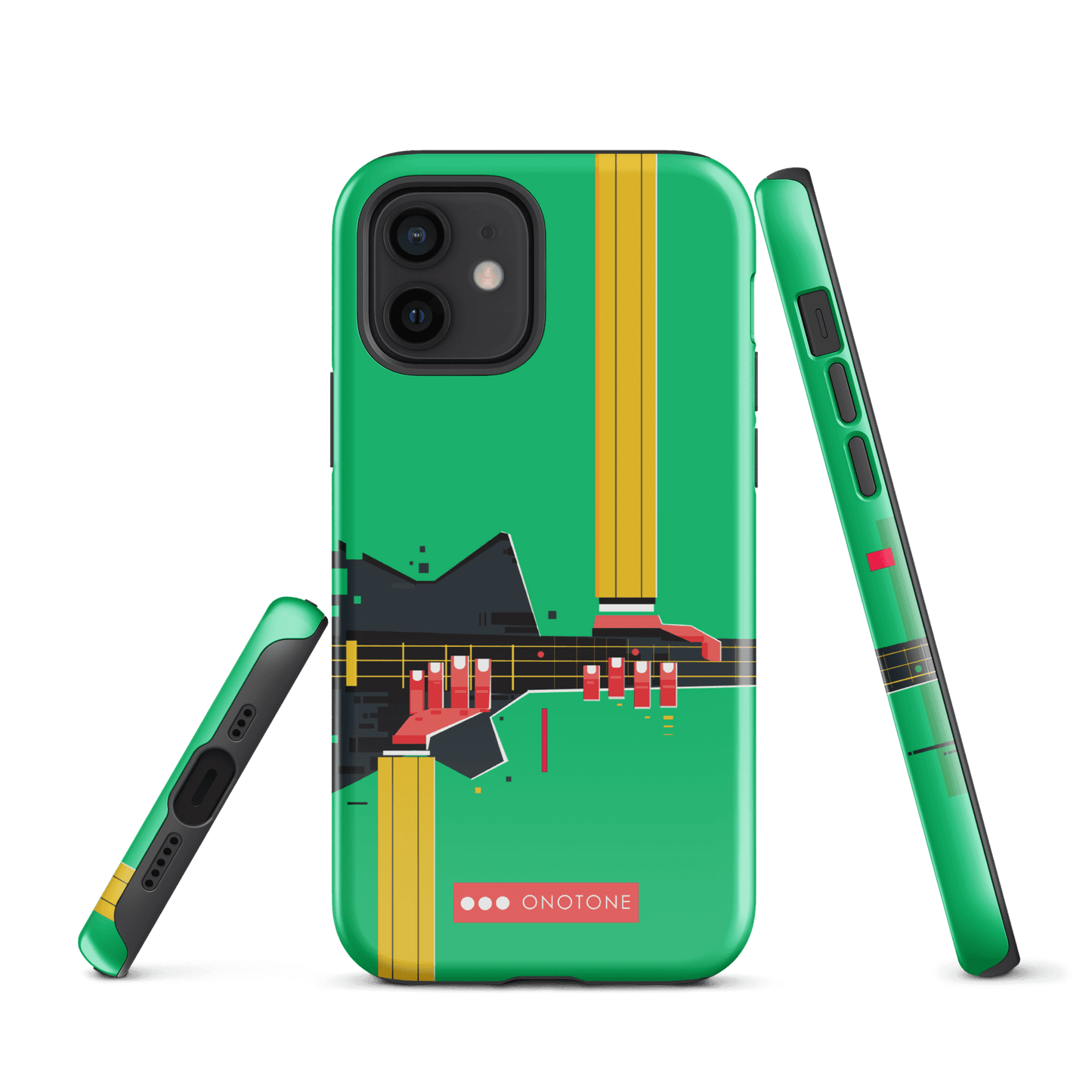 Dual Layer green modern iPhone® Case ( MD-1057)