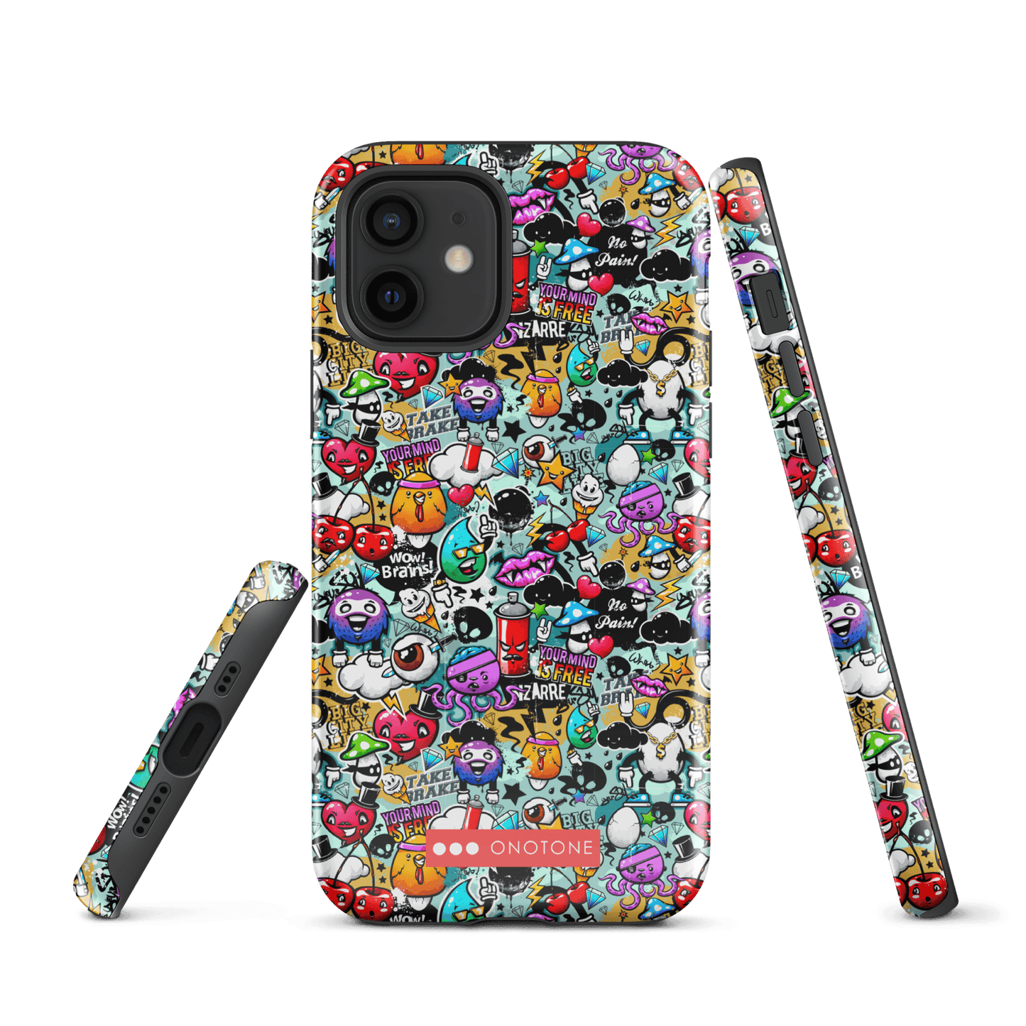 Dual Layer iPhone® Case with Street Art