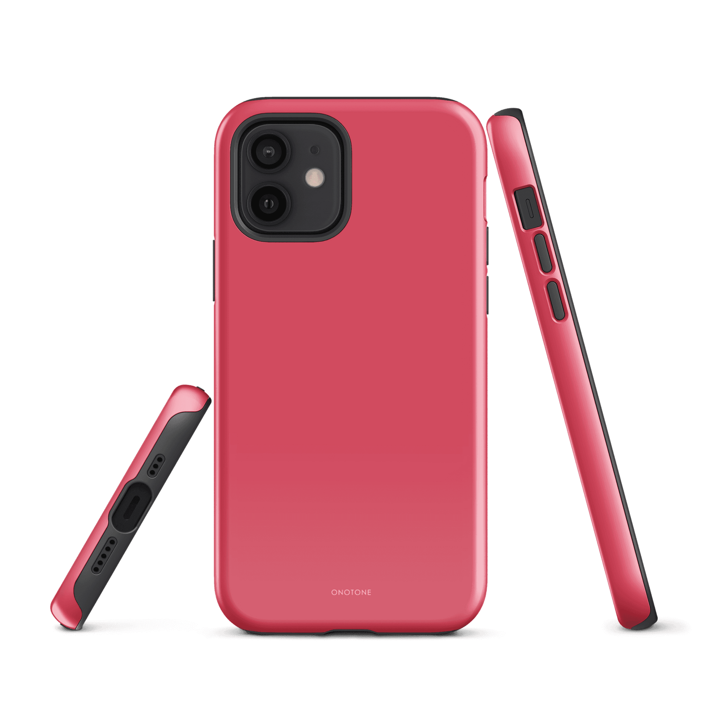 Solid Color red iPhone® Case - Pantone® 198