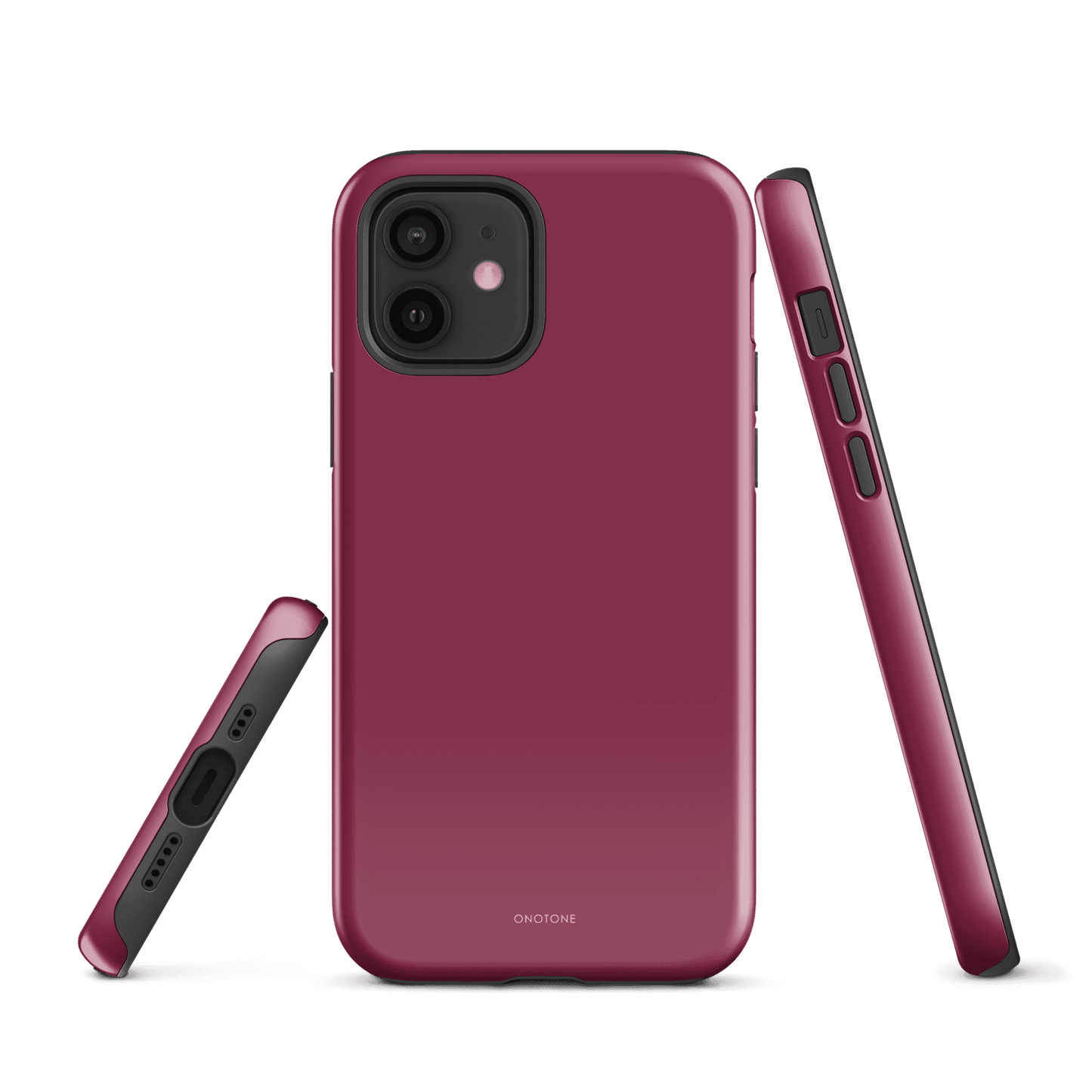 Solid Color red iPhone® Case - Pantone® 208