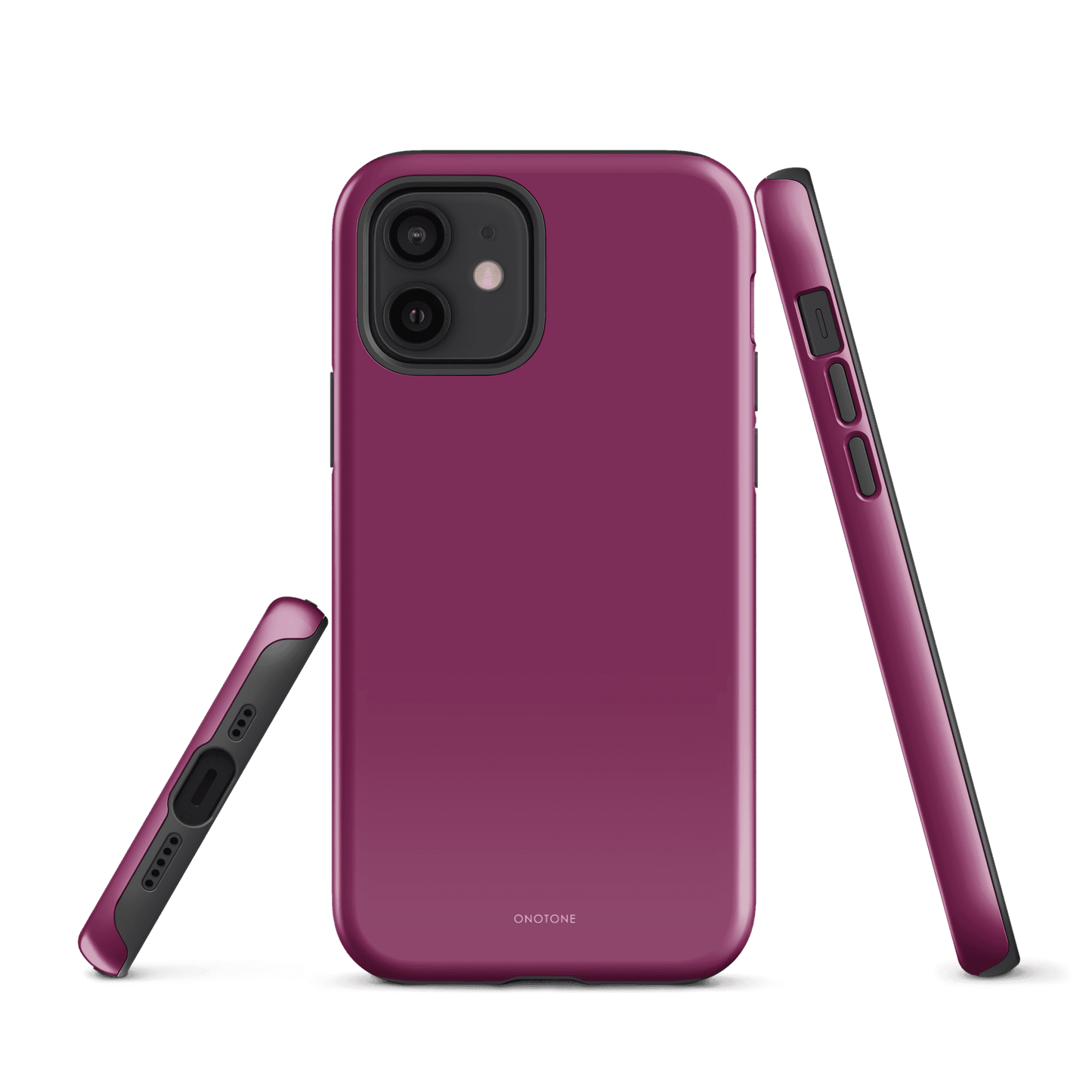 Solid Color purple iPhone® Case - Pantone® 235