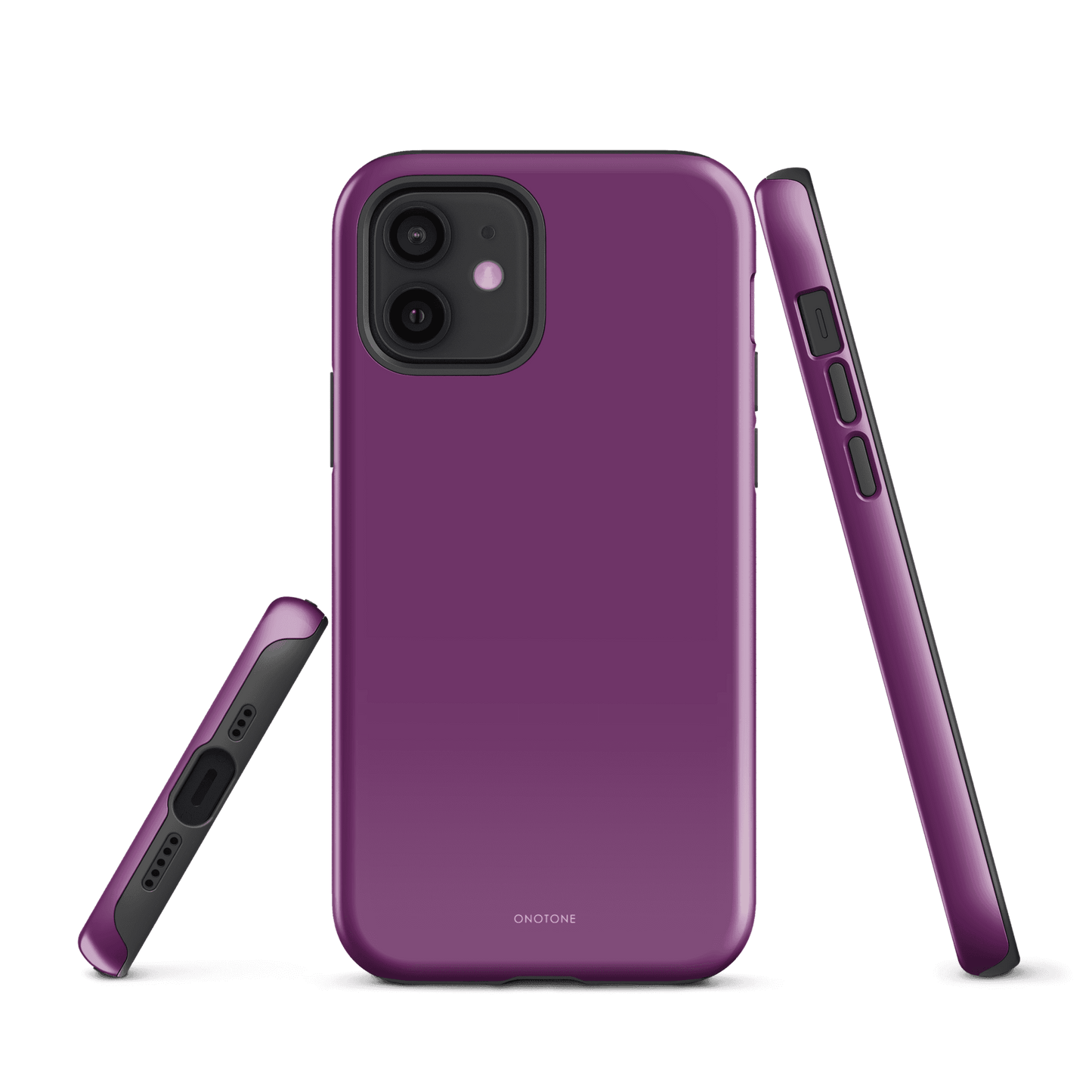 Solid Color purple iPhone® Case - Pantone® 255