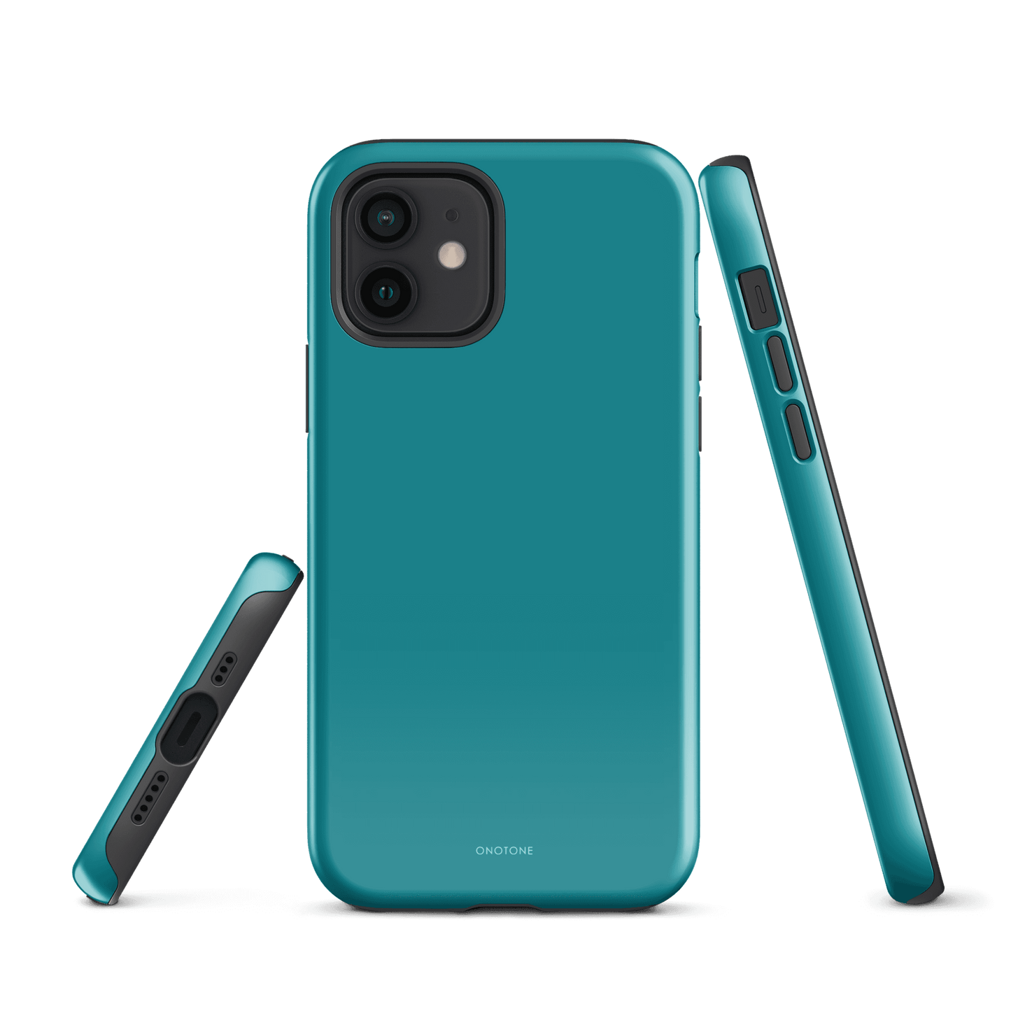 Solid Color teal iPhone® Case - Pantone® 321