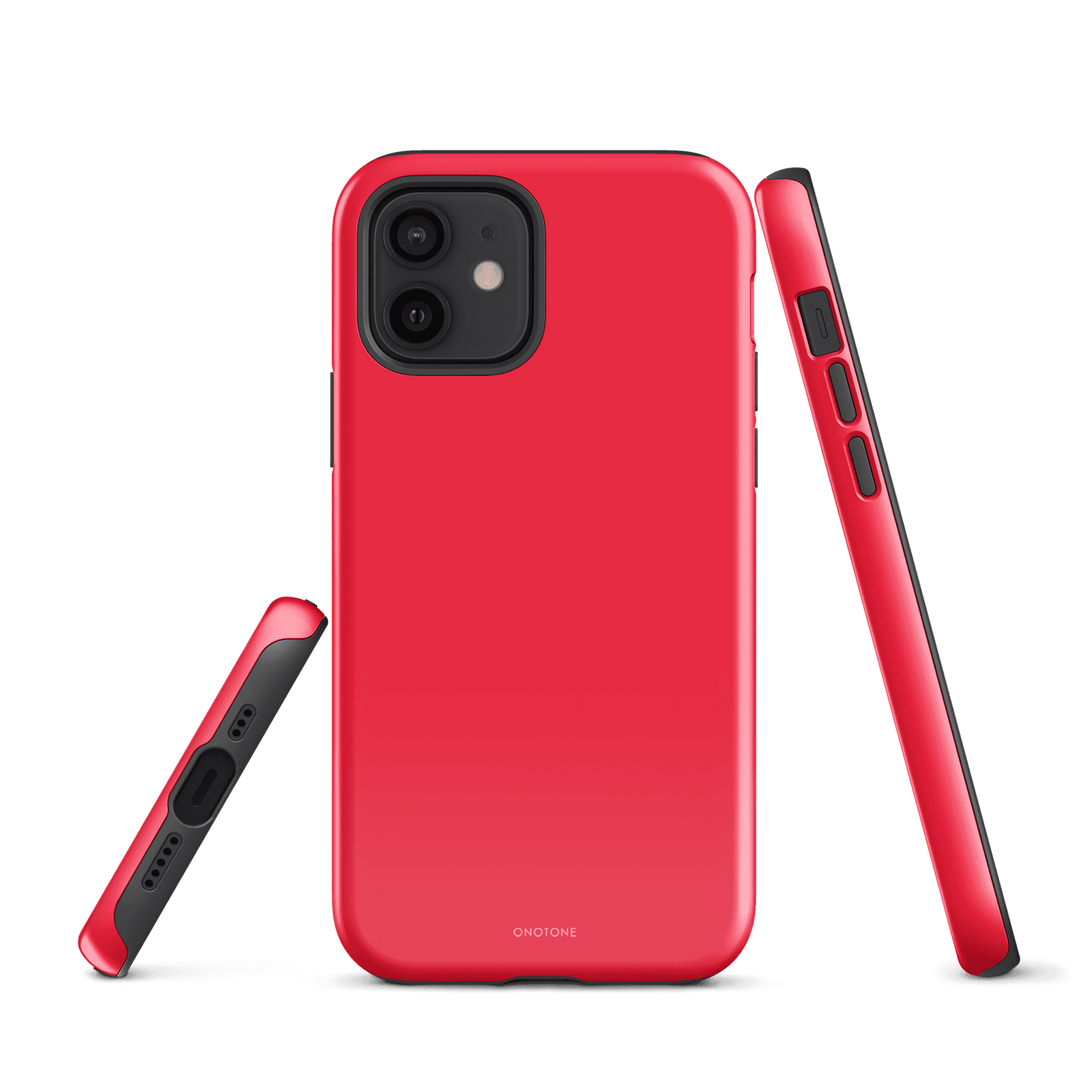 Neon Red iPhone Case