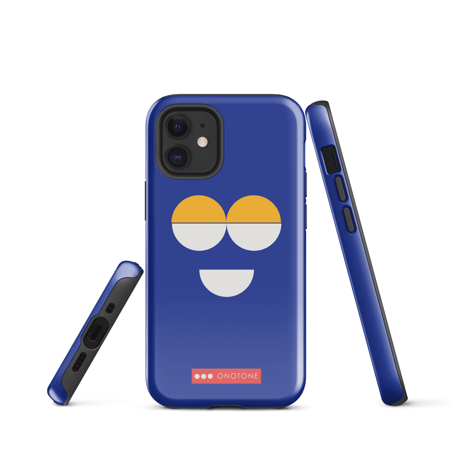 Dual Layer blue modern iPhone® Case ( MD-2961)