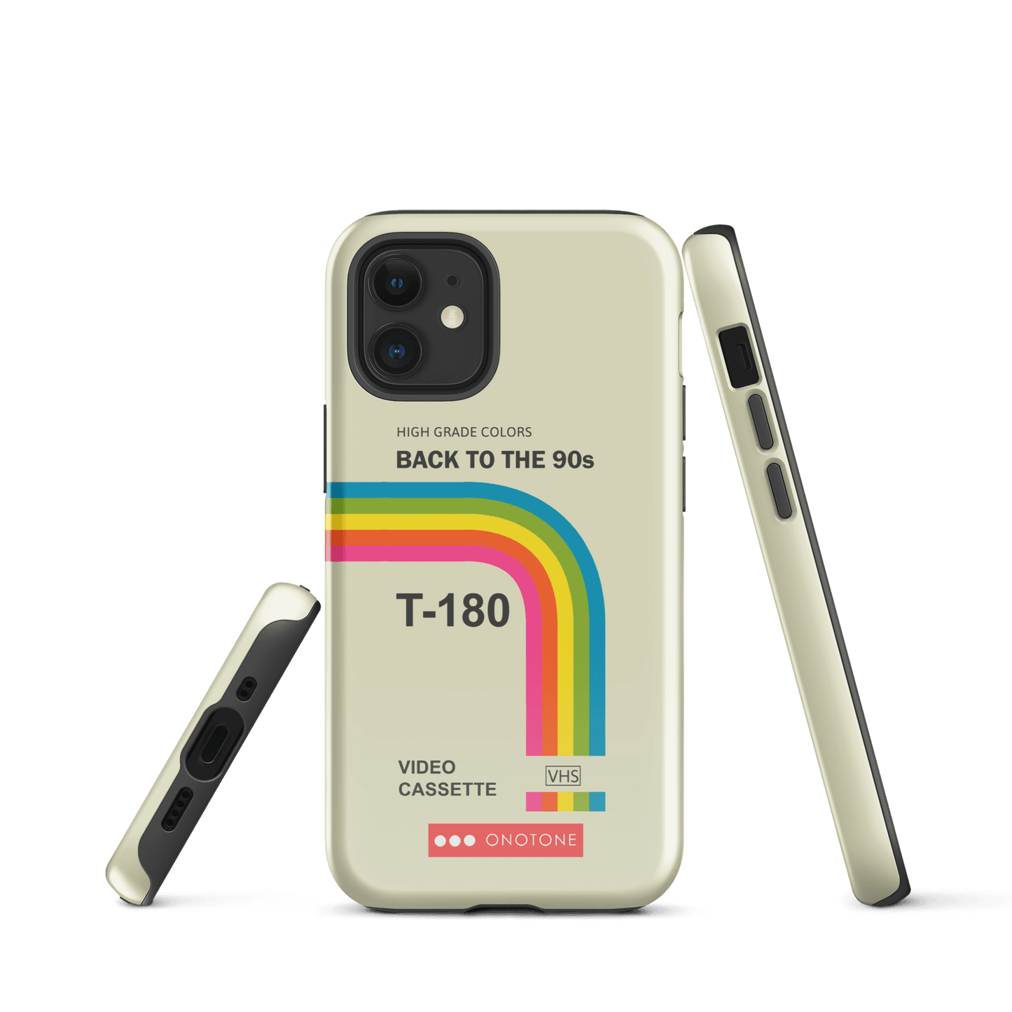 Dual Layer back to 90s VHS modern iPhone® Case ( MD-1281)