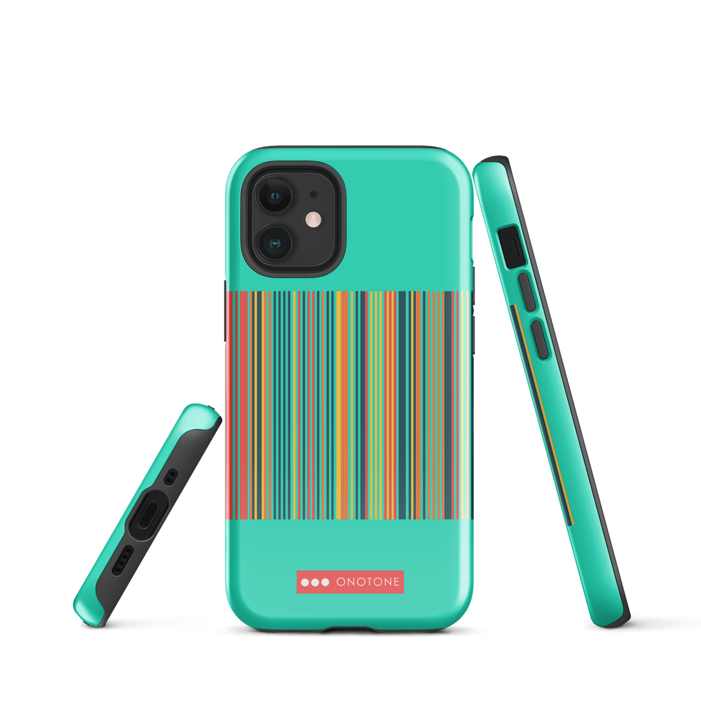 Dual Layer green modern iPhone® Case ( MD-1169)