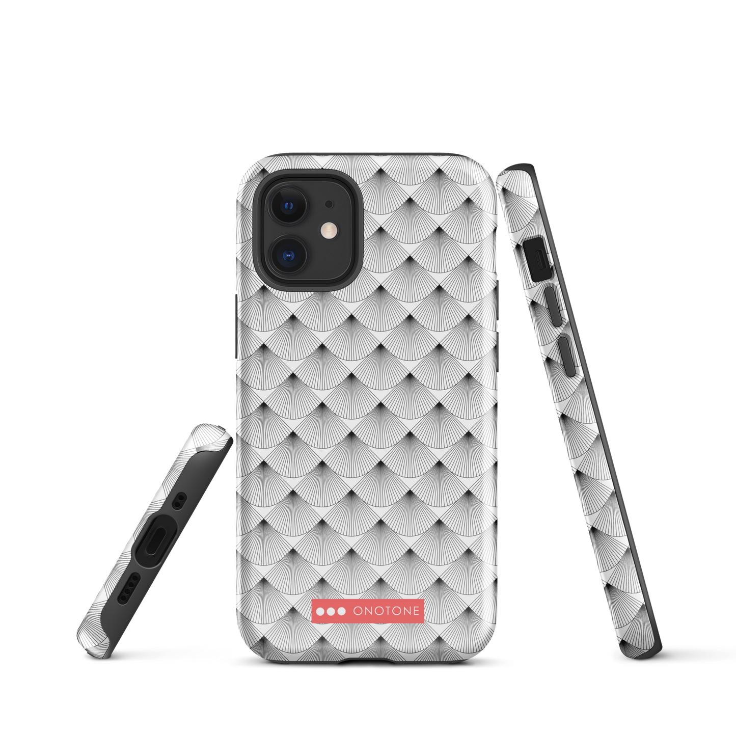 Japanese design indigo iPhone® Case with patterns