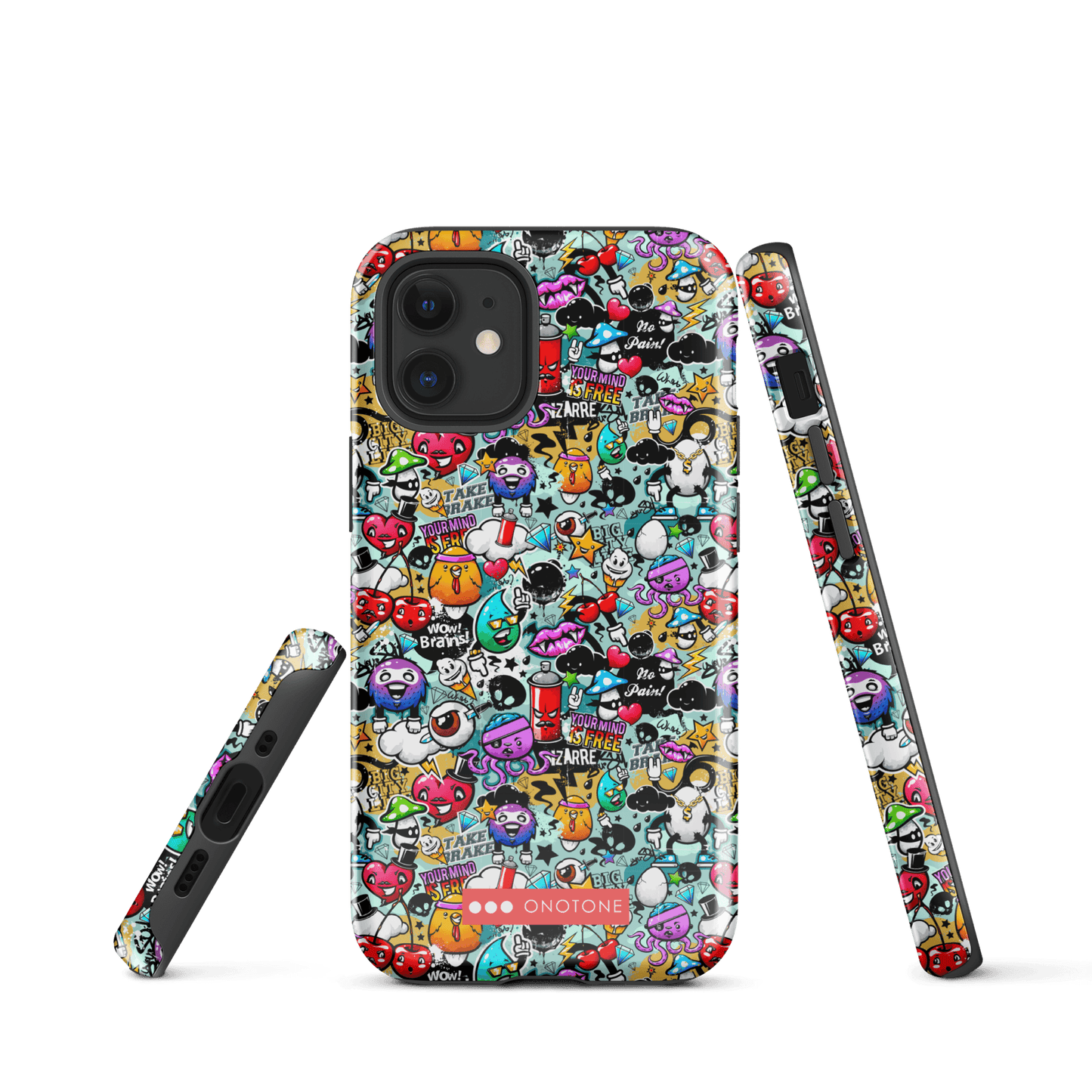 Dual Layer iPhone® Case with Street Art