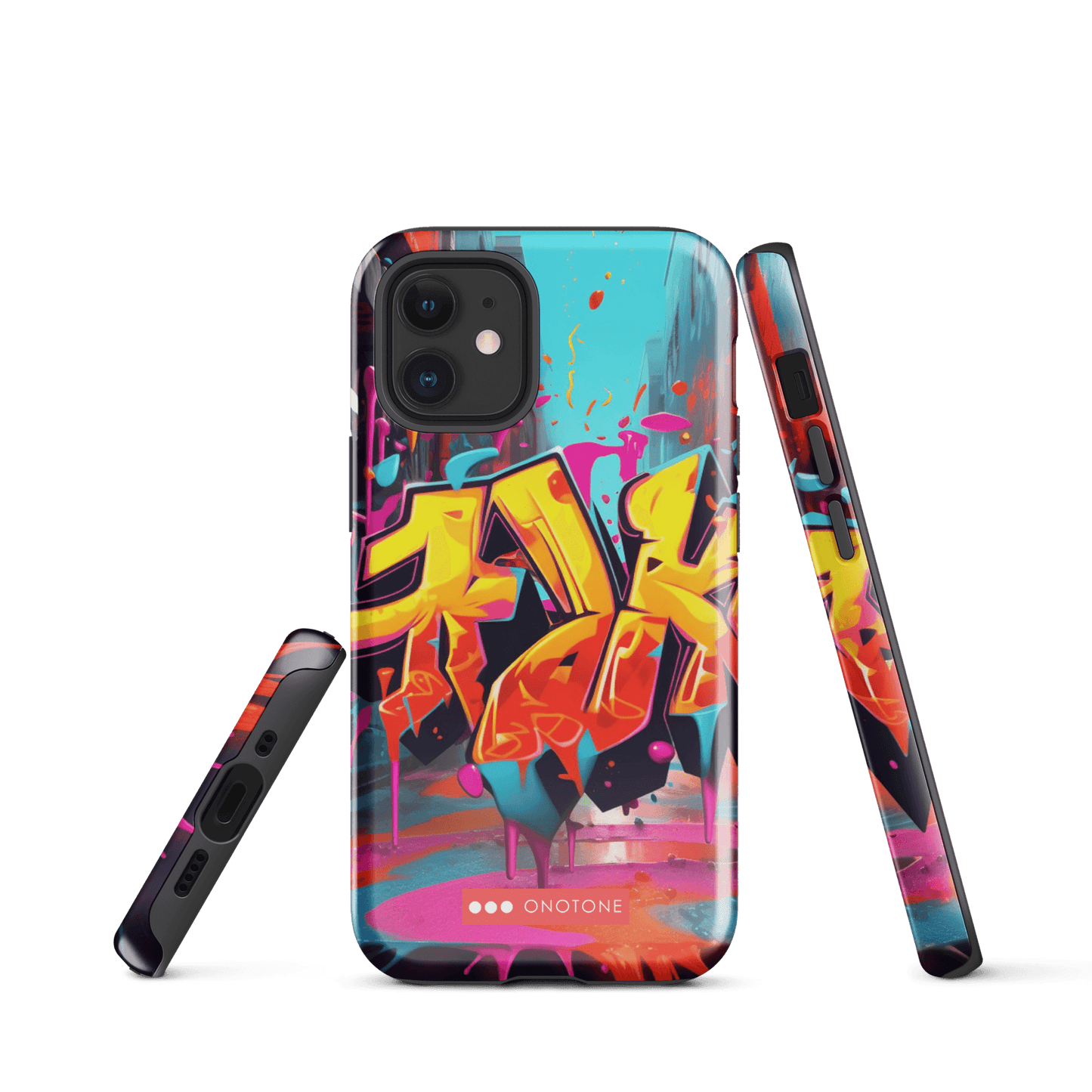 Dual Layer iPhone® Case with Street Art