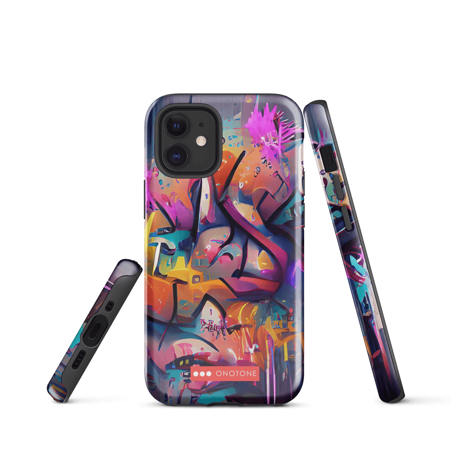 Dual Layer iPhone® Case with Street Art
