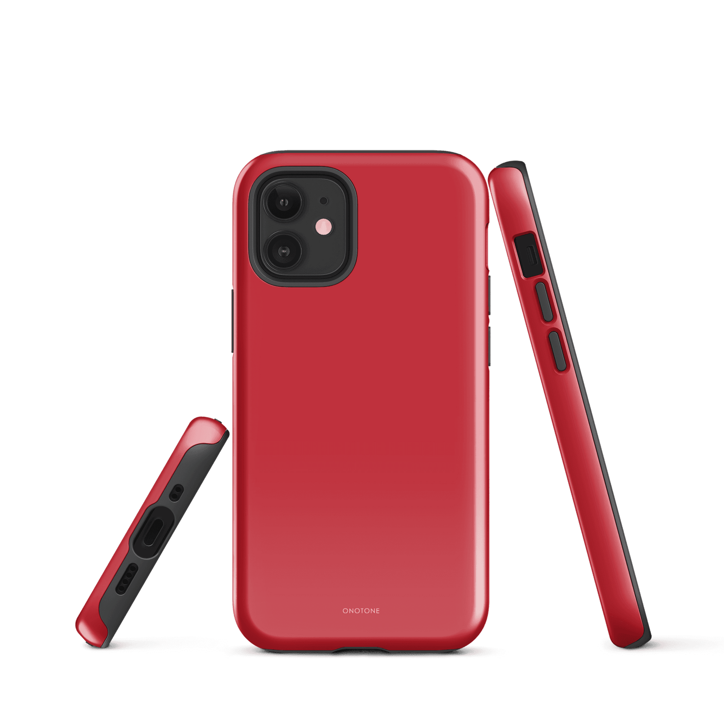 Solid Color red iPhone® Case - Pantone® 186