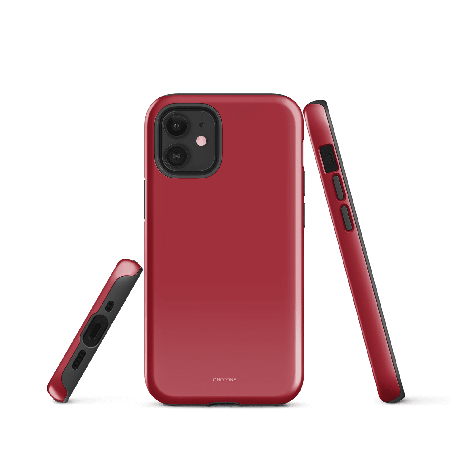 Solid Color red iPhone® Case - Pantone® 187