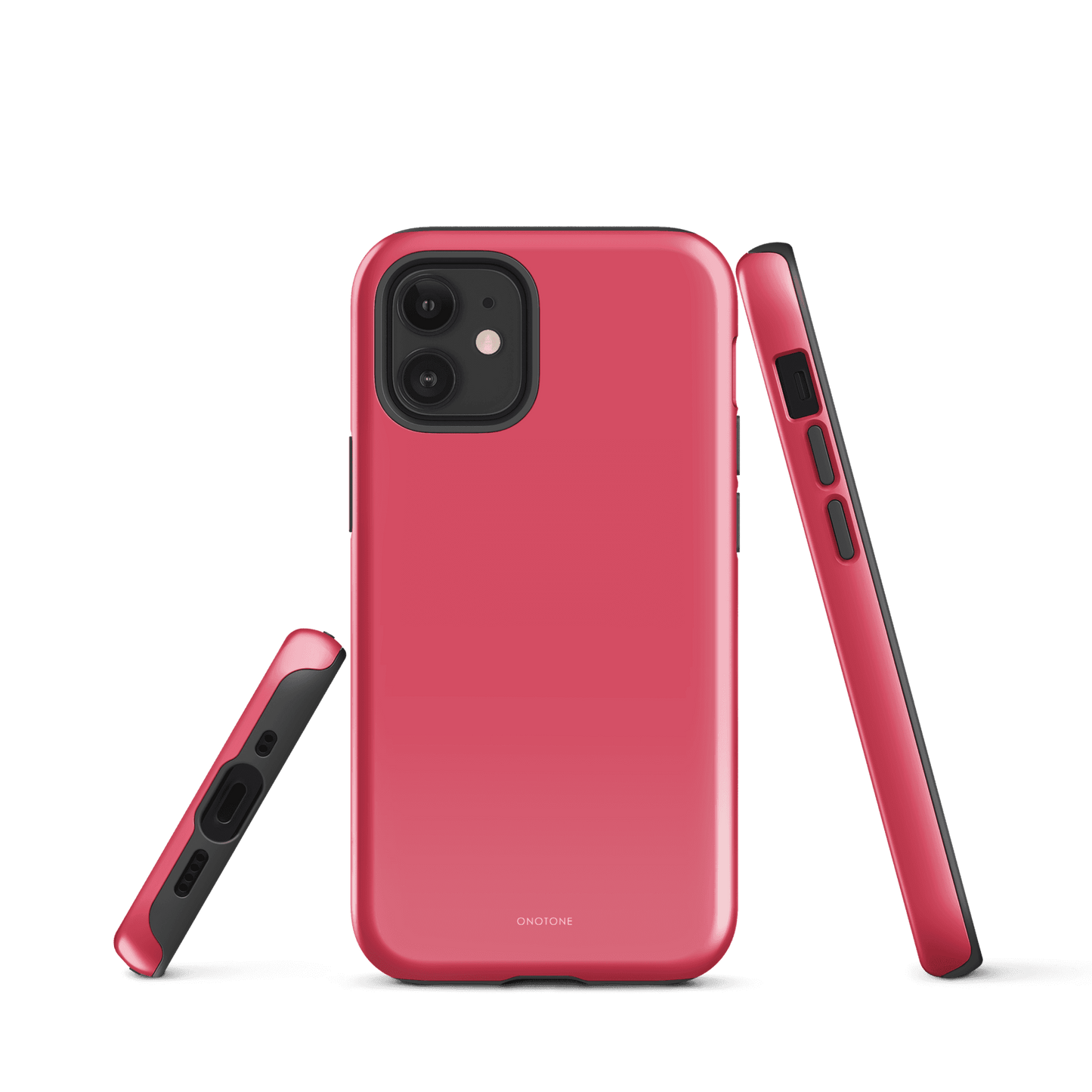 Solid Color red iPhone® Case - Pantone® 198