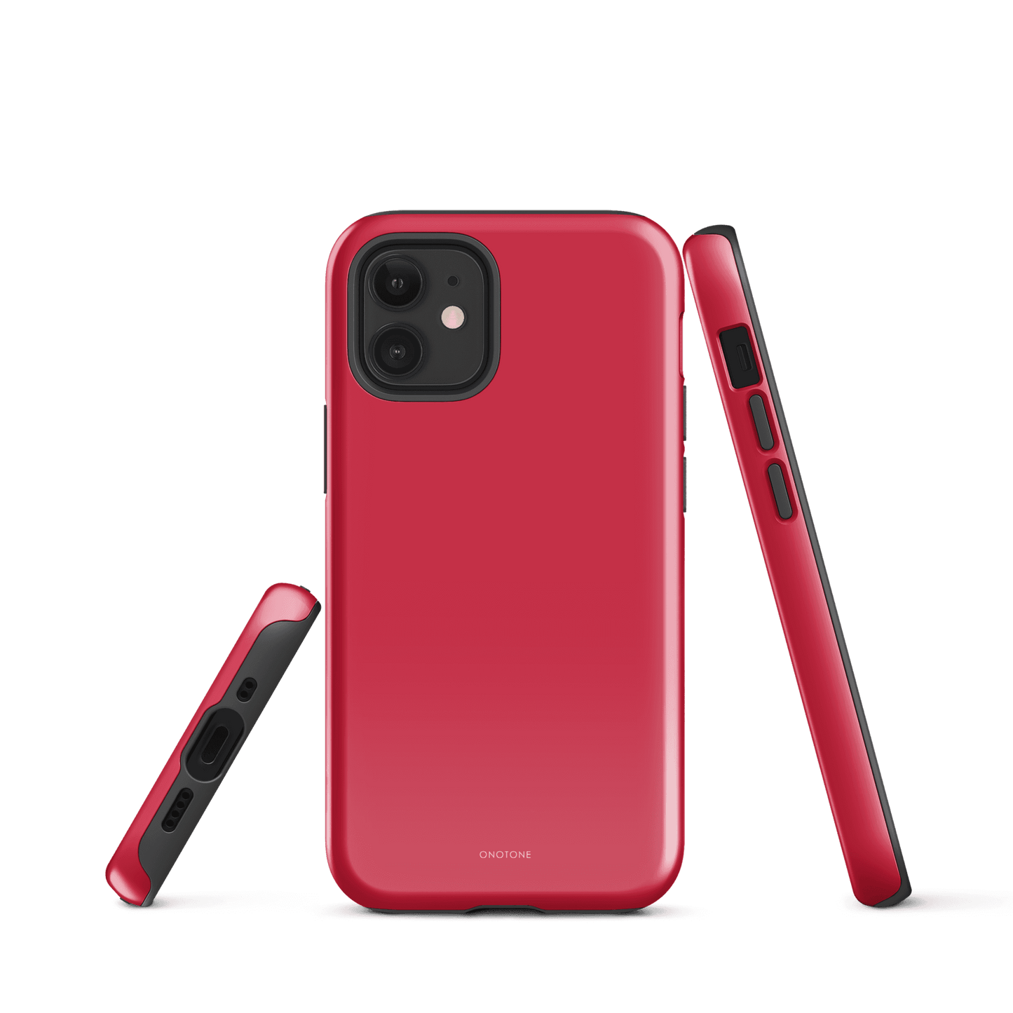 Solid Color red iPhone® Case - Pantone® 206