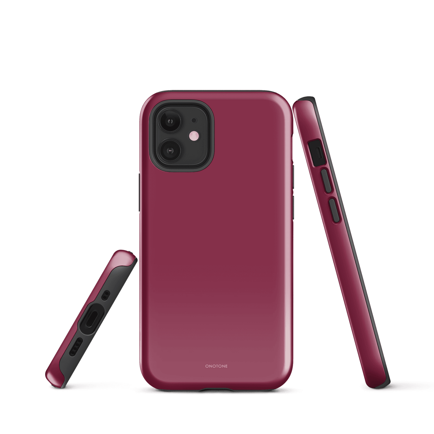 Solid Color red iPhone® Case - Pantone® 208