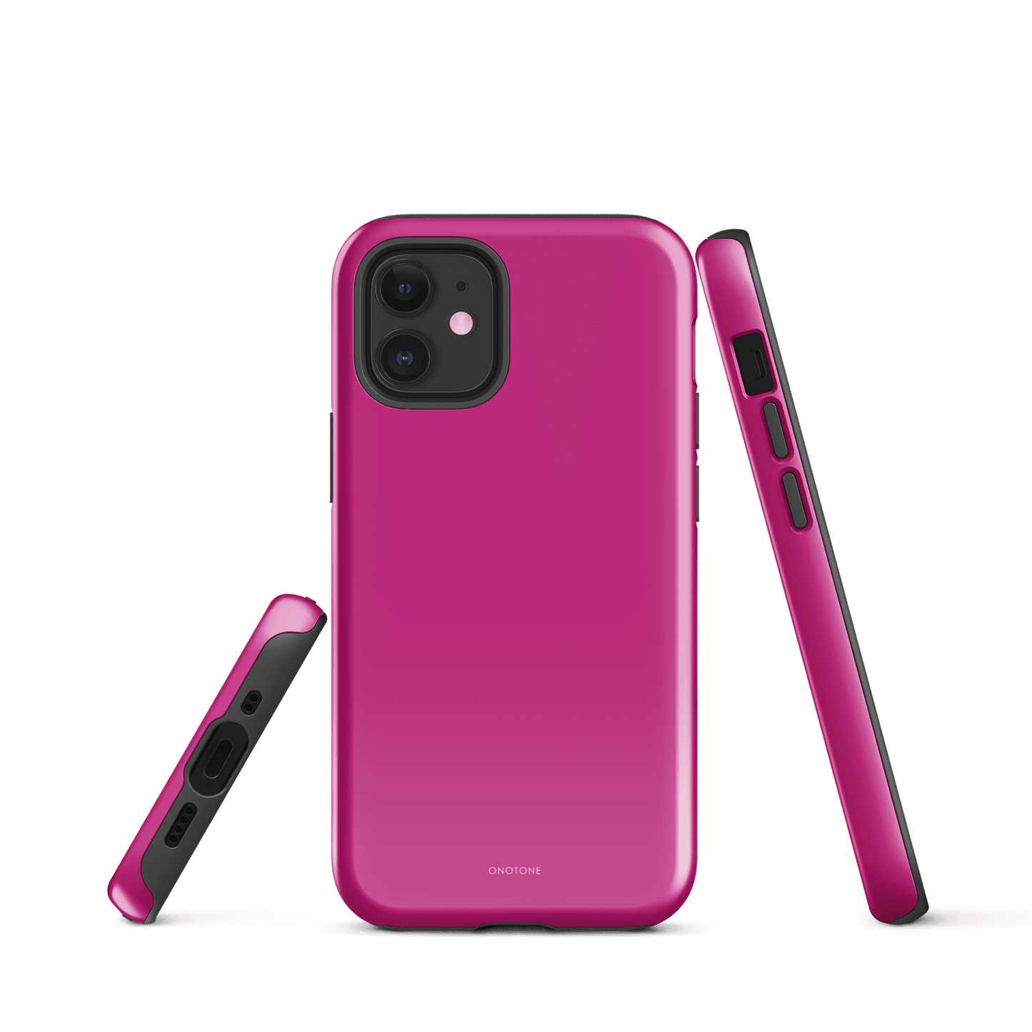 Solid Color pink iPhone® Case - Pantone® 233