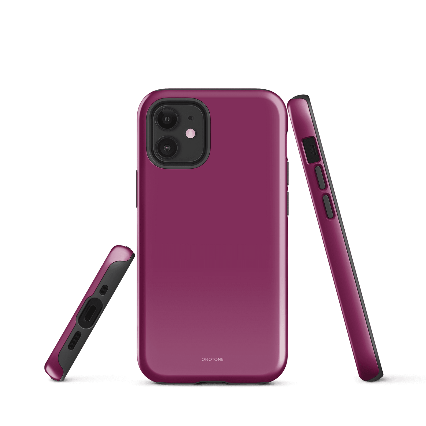 Solid Color purple iPhone® Case - Pantone® 235