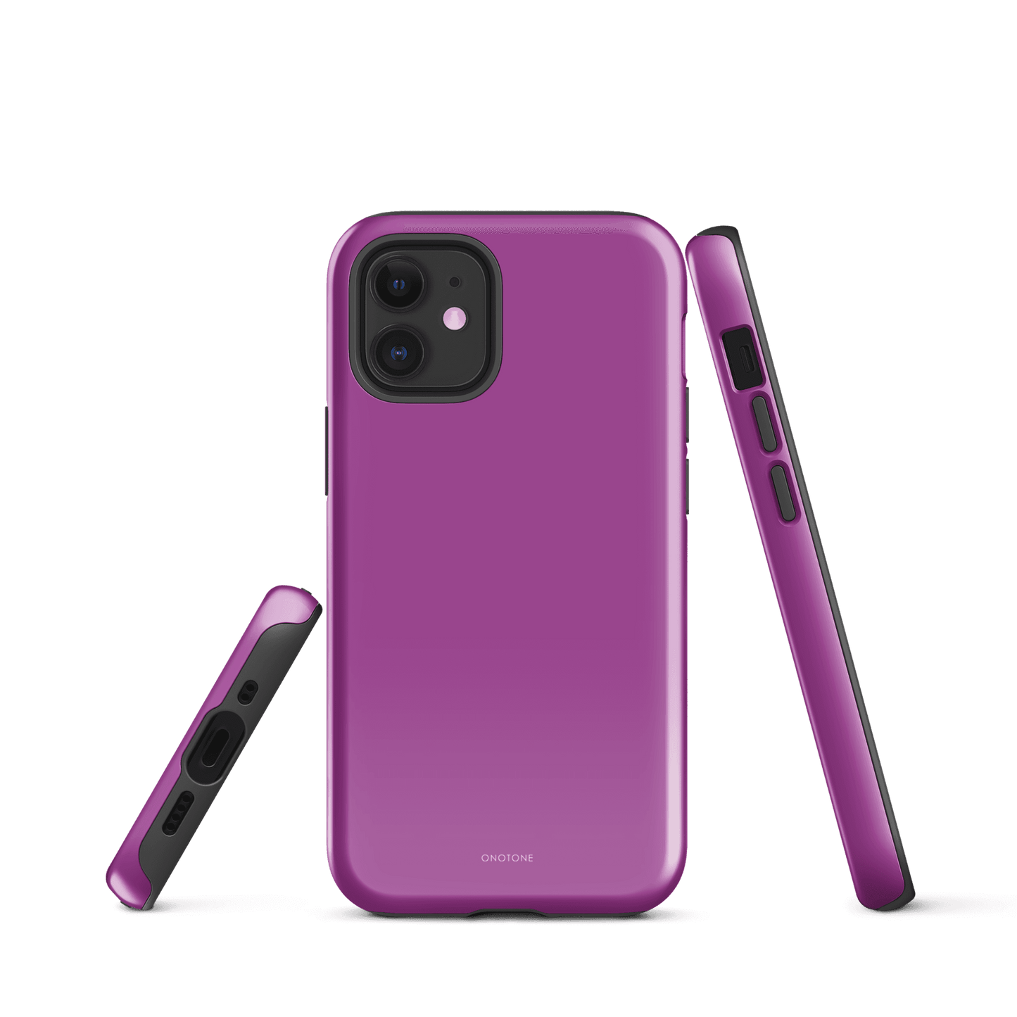 Solid Color purple iPhone® Case - Pantone® 253