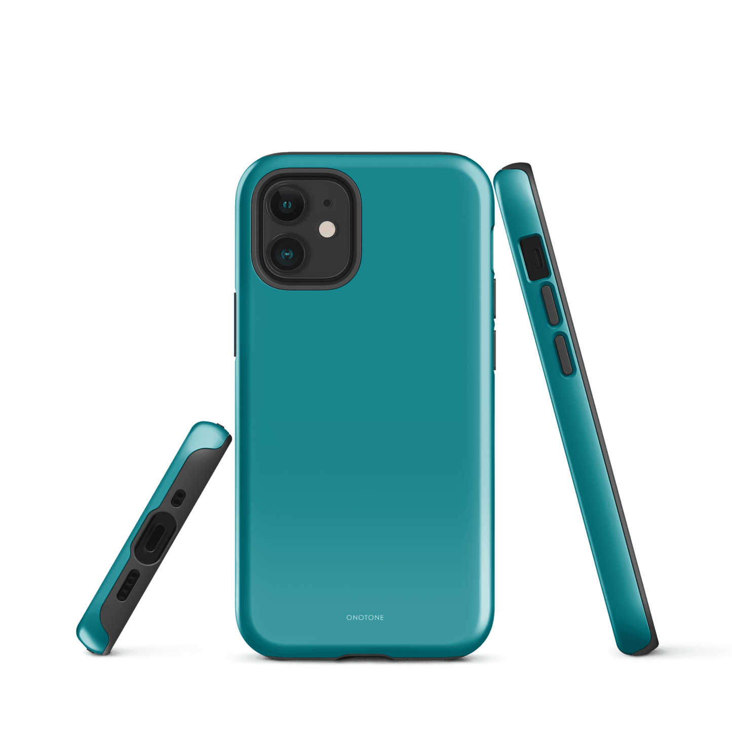 Solid Color teal iPhone® Case - Pantone® 321