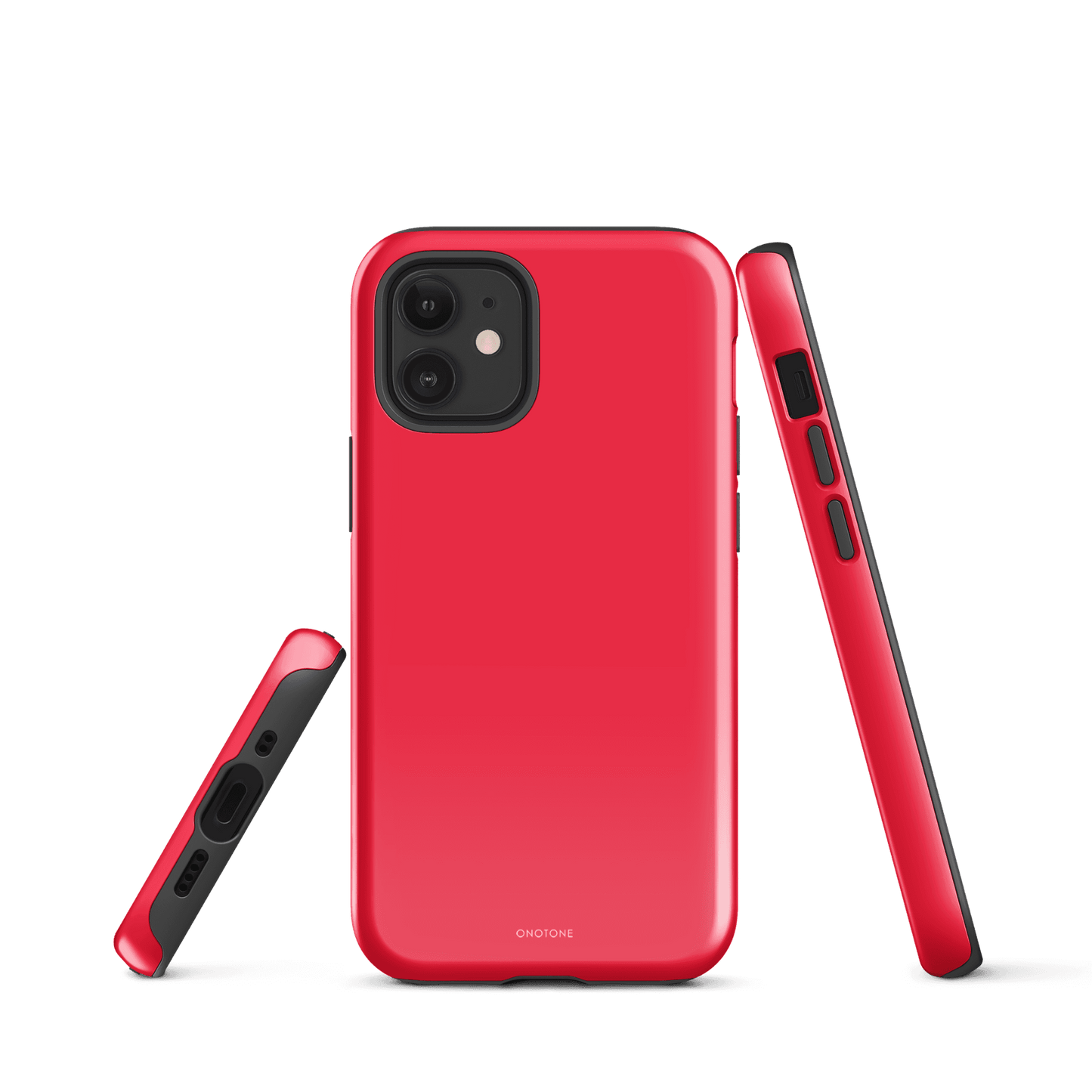 Neon Red iPhone Case