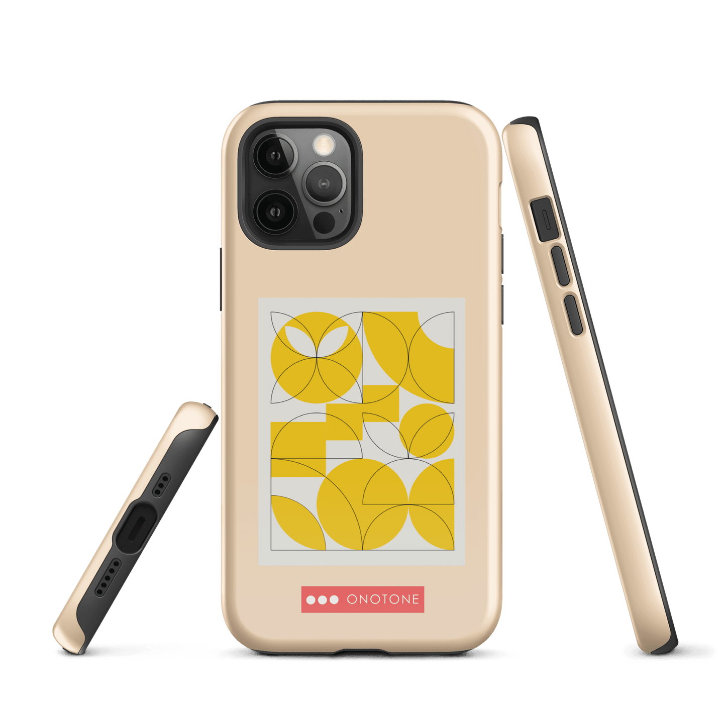 Dual Layer Bauhaus modern iPhone® Case ( MD-3073)